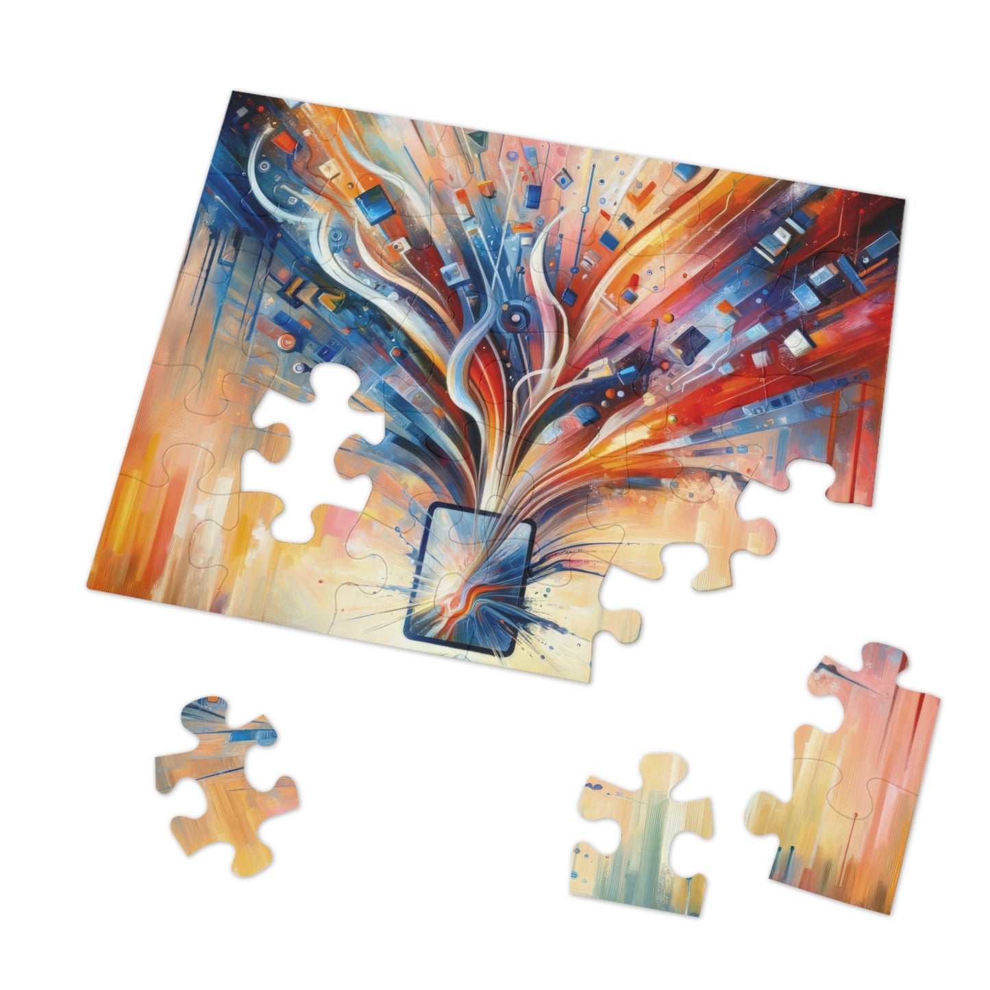 Empowerment Through Technology Jigsaw Puzzle (30, 110, 252, 500,1000-Piece)