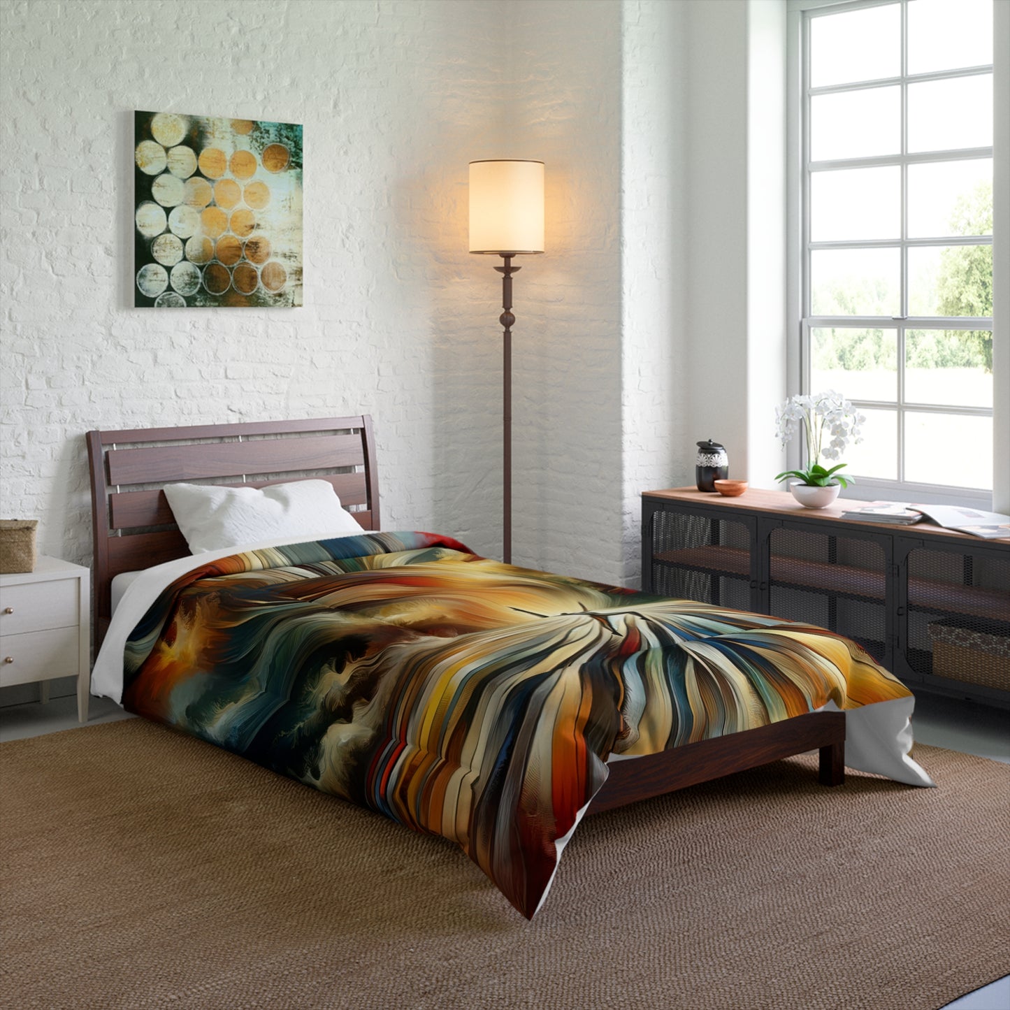 Symphonic Interconnectedness Shift Comforter