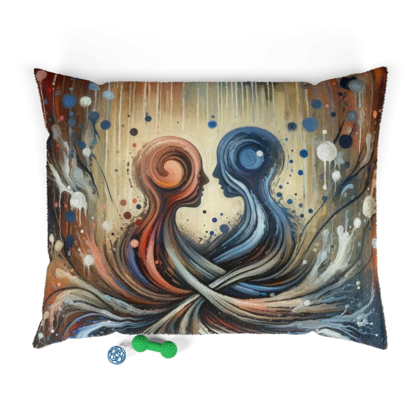 Empathic Connection Tachism Pet Bed