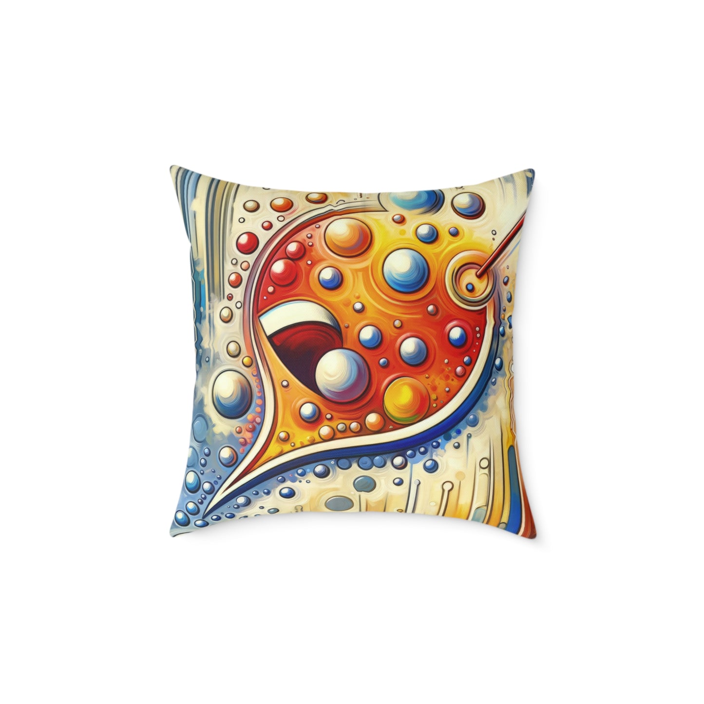 Humorous Dialogue Gateway Spun Polyester Pillow