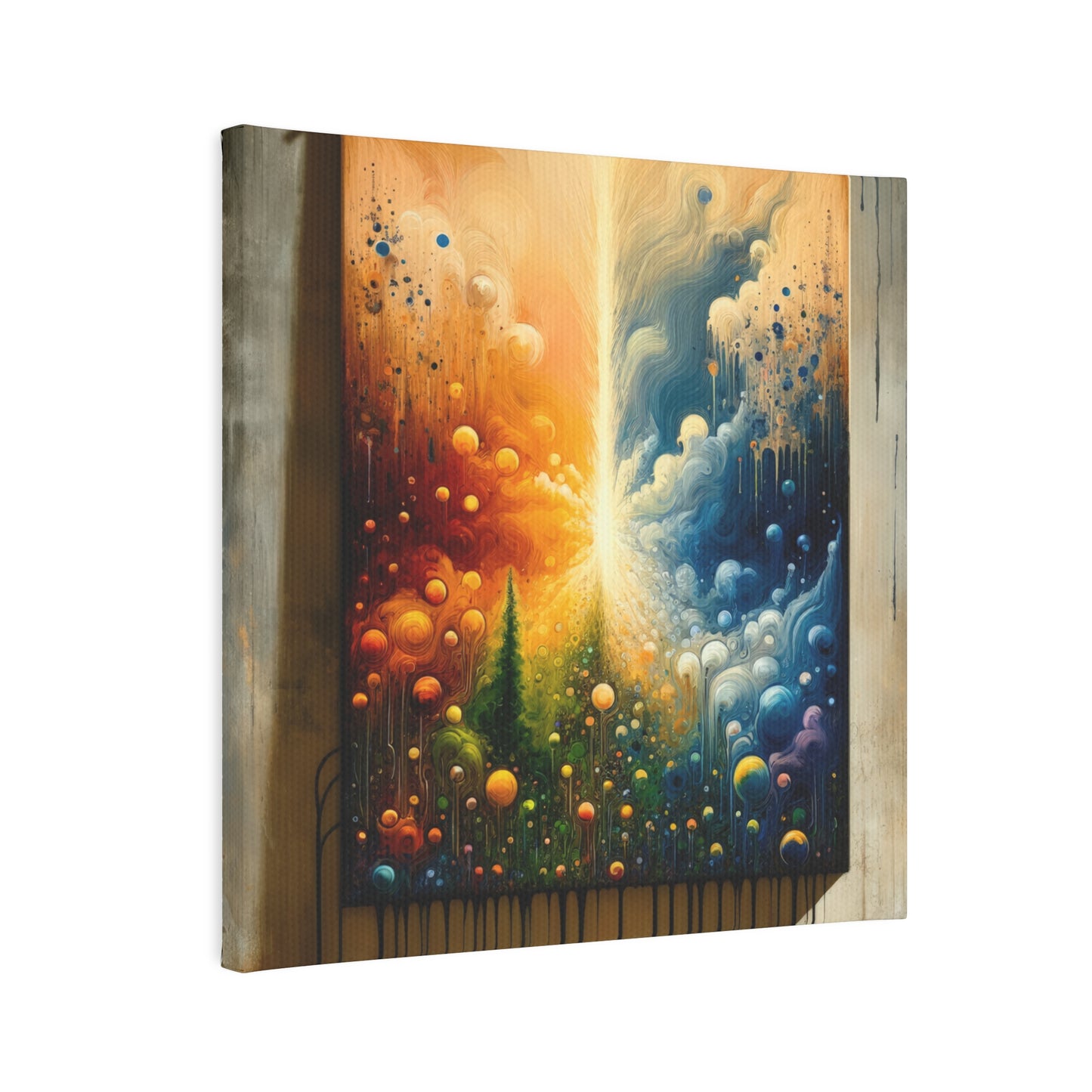 Disconnecting Harmonious Reconnection Canvas Photo Tile