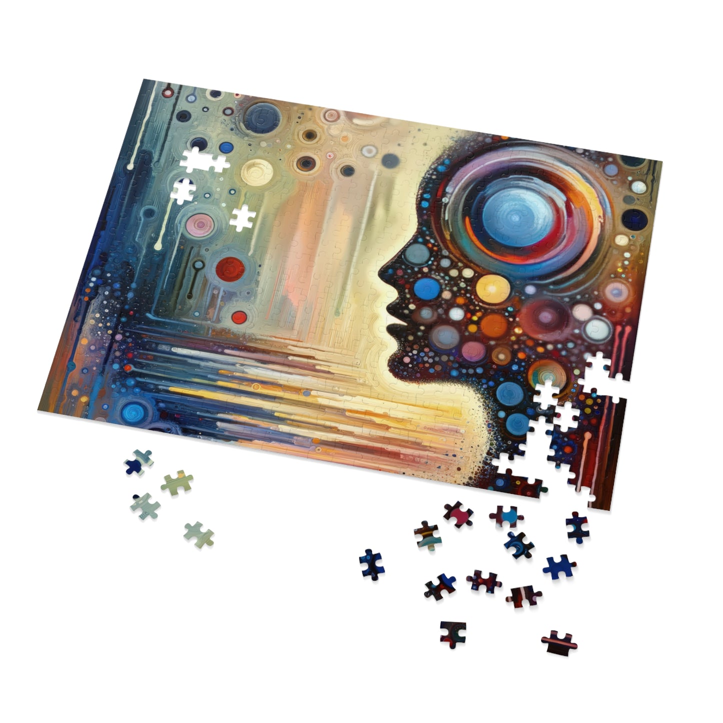 Echoed Intrinsic Universality Jigsaw Puzzle (30, 110, 252, 500,1000-Piece)