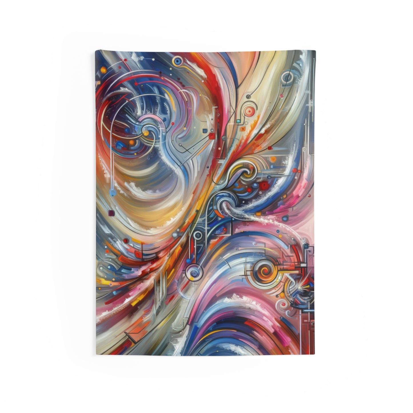 Interconnectivity Tachism Dynamics Indoor Wall Tapestries