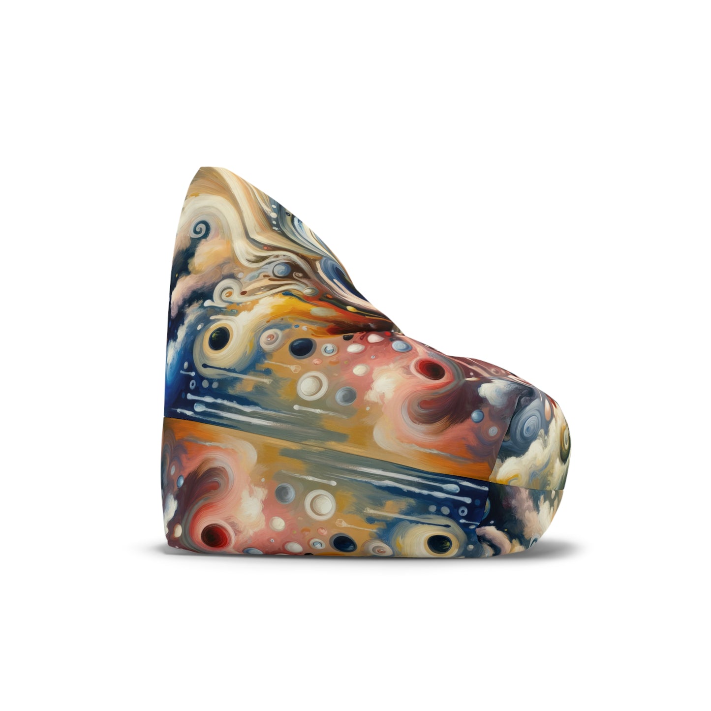 Paradoxical Embrace Tachism Bean Bag Chair Cover