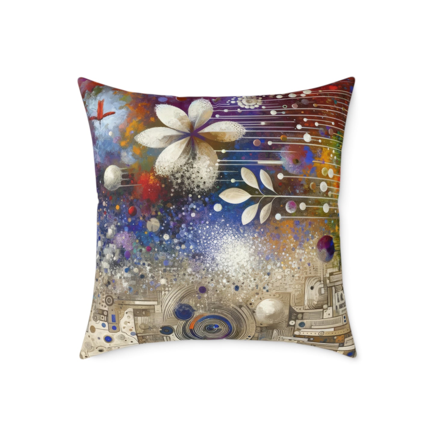 Inner Algorithm Synthesis Spun Polyester Pillow