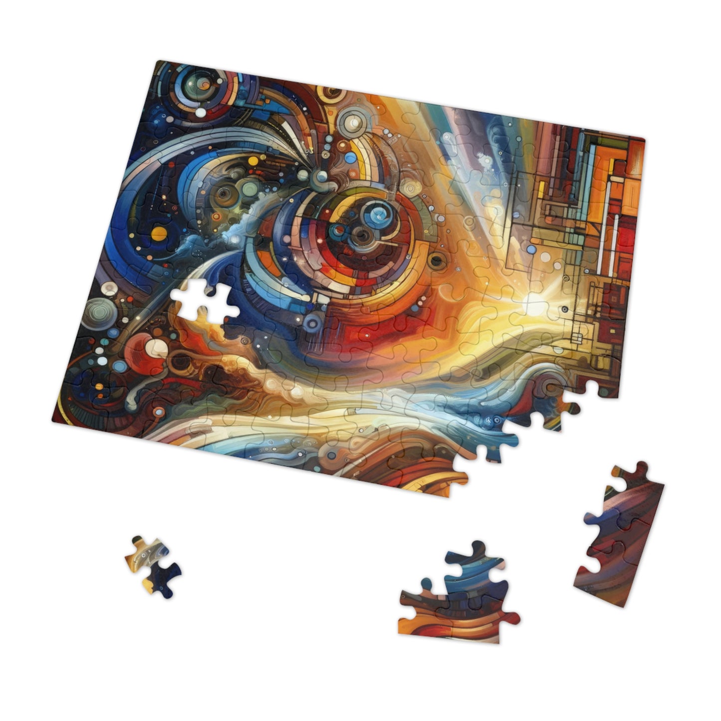 Ritualistic Growth Symphony Jigsaw Puzzle (30, 110, 252, 500,1000-Piece)