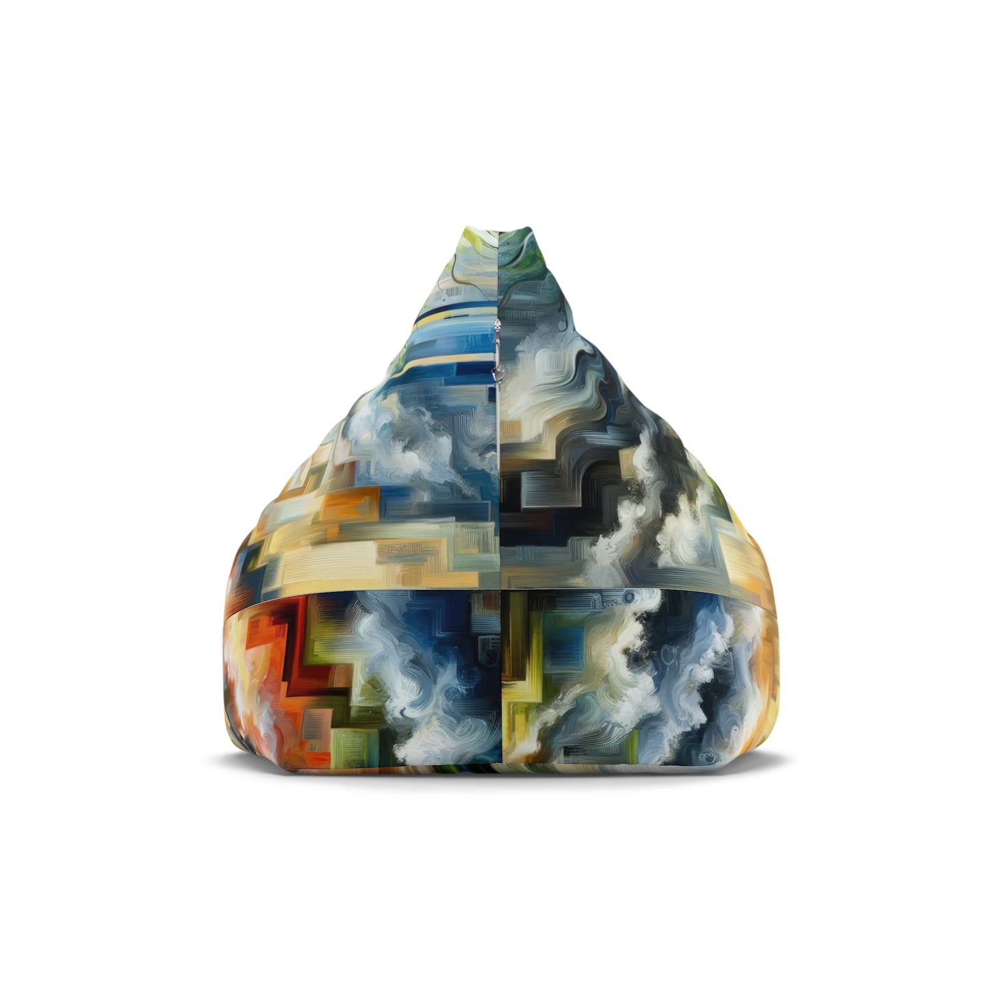 Eternal Digital Contrast Bean Bag Chair Cover
