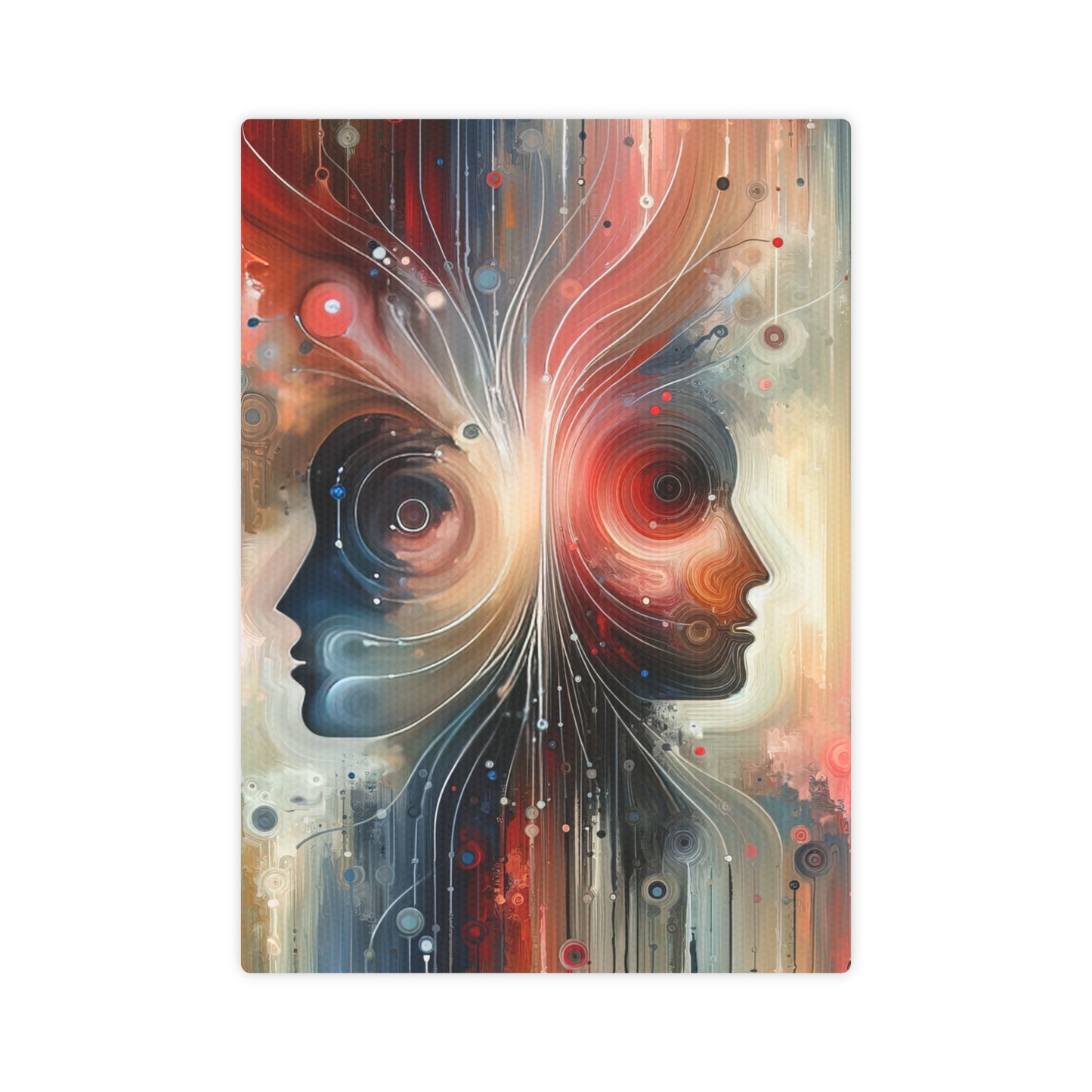 Empathetic Exchange Essence Canvas Photo Tile