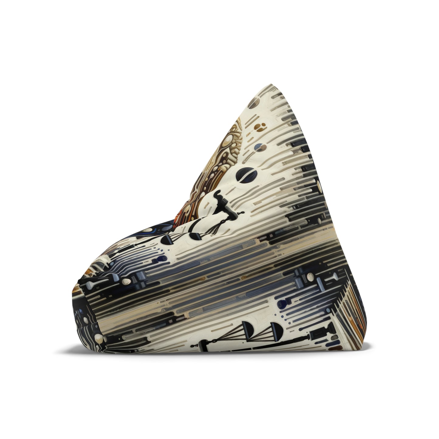 Critique Analytical Deliberation Bean Bag Chair Cover