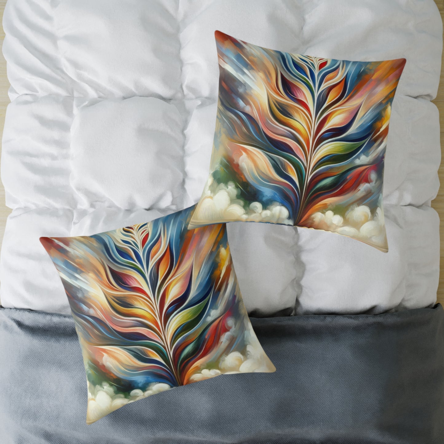 Sovereign Radiance Cultivation Spun Polyester Pillow