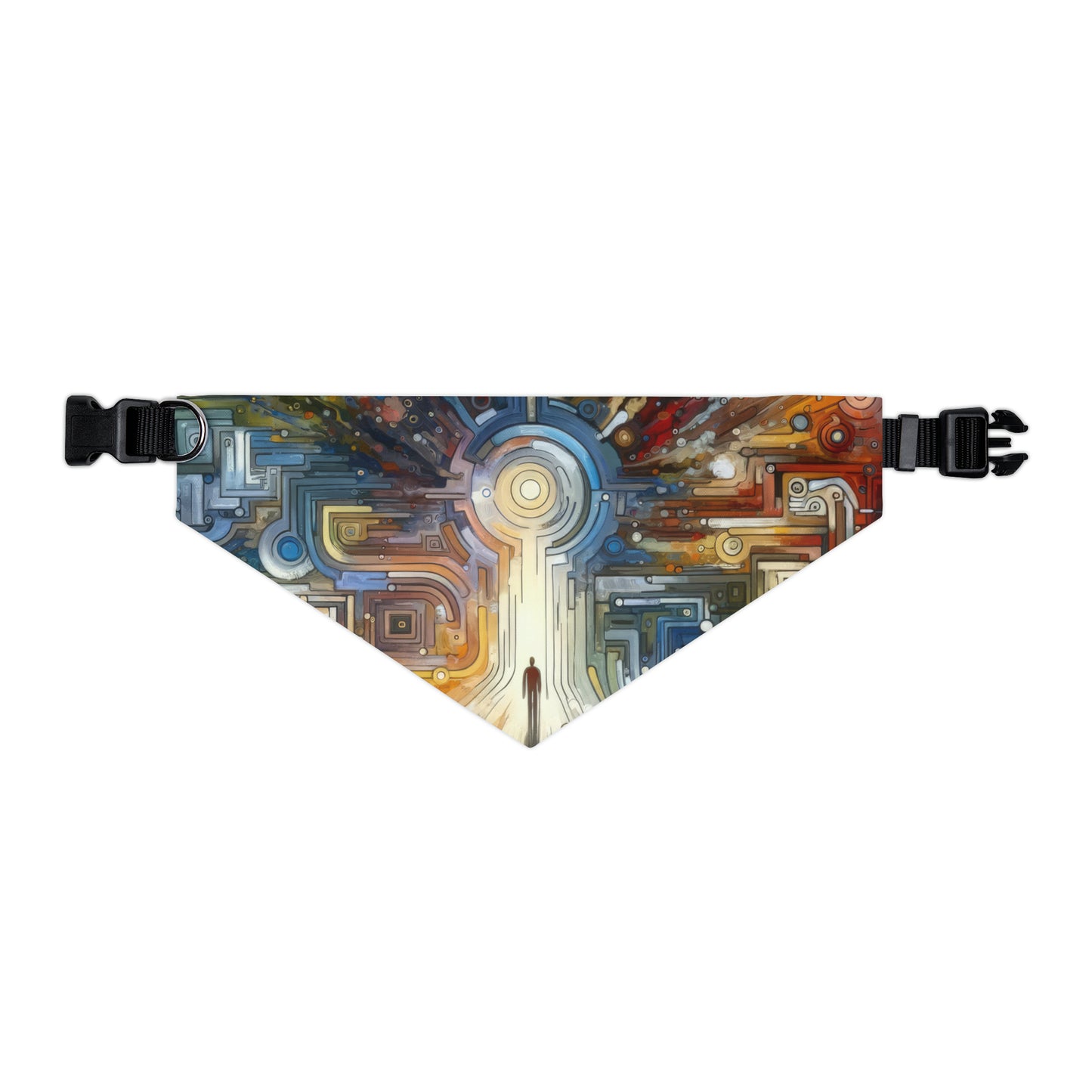 Converging Unity Path Pet Bandana Collar