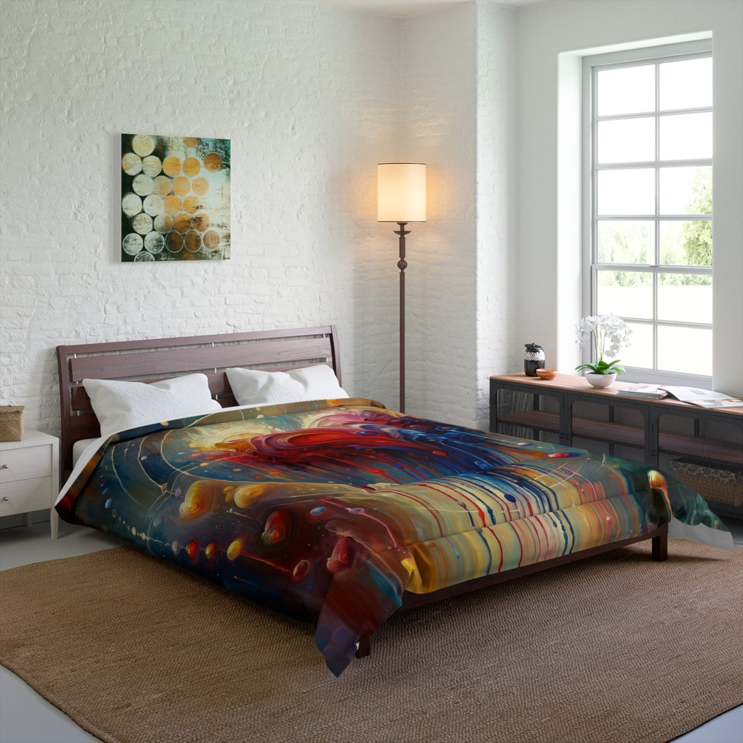 Unified Heart Reflections Comforter