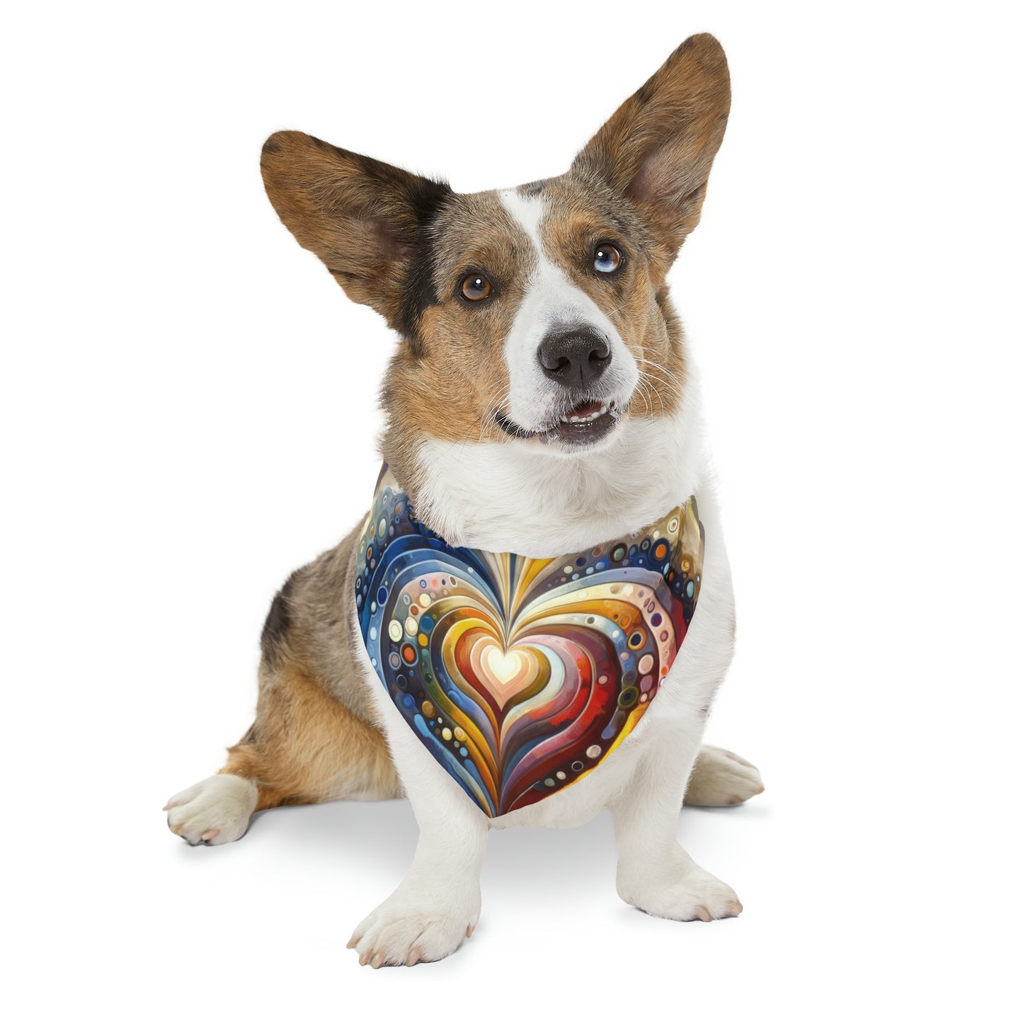 Harmonic Heart Essence Pet Bandana Collar
