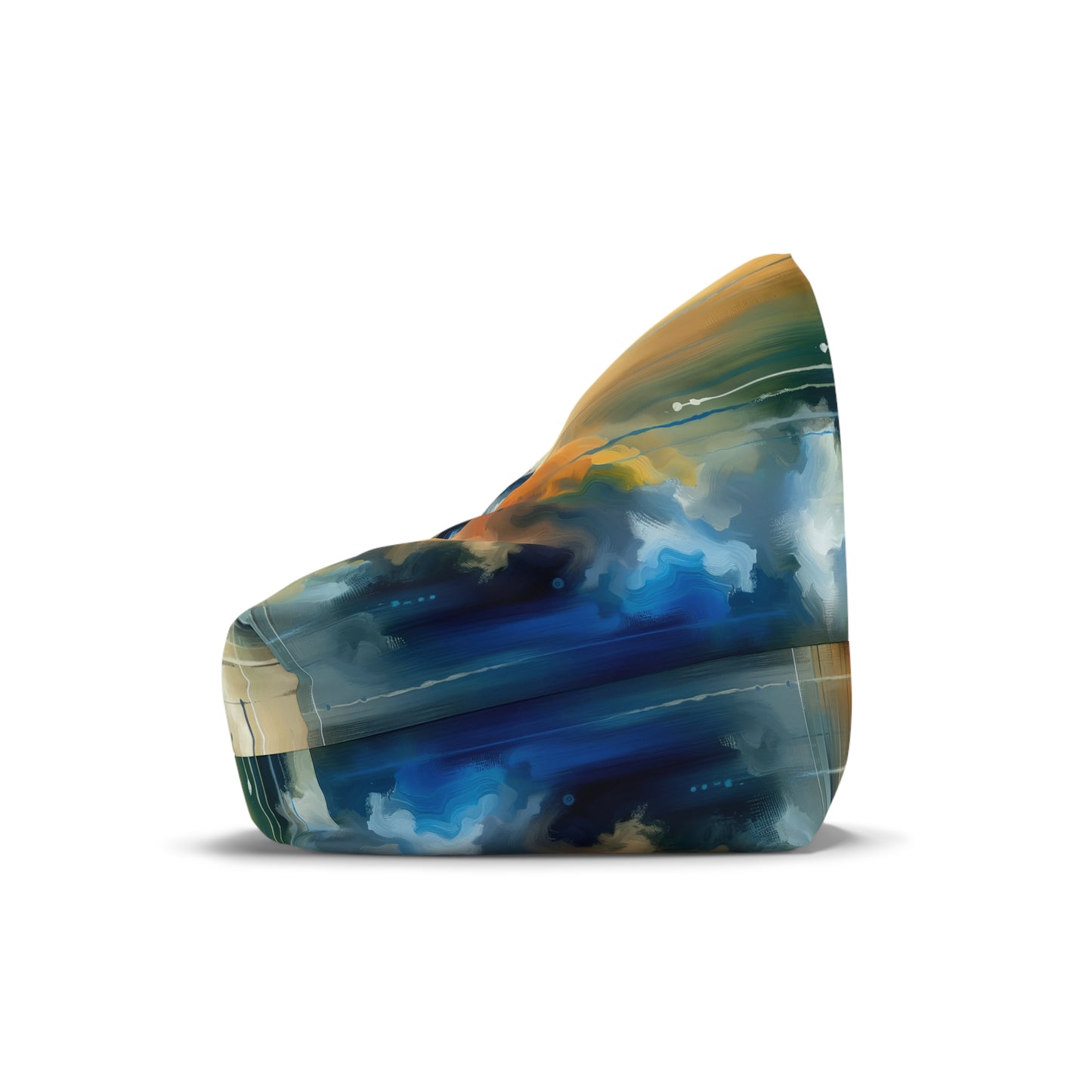 Resonance Abstract Healing Bean Bag Chair Cover