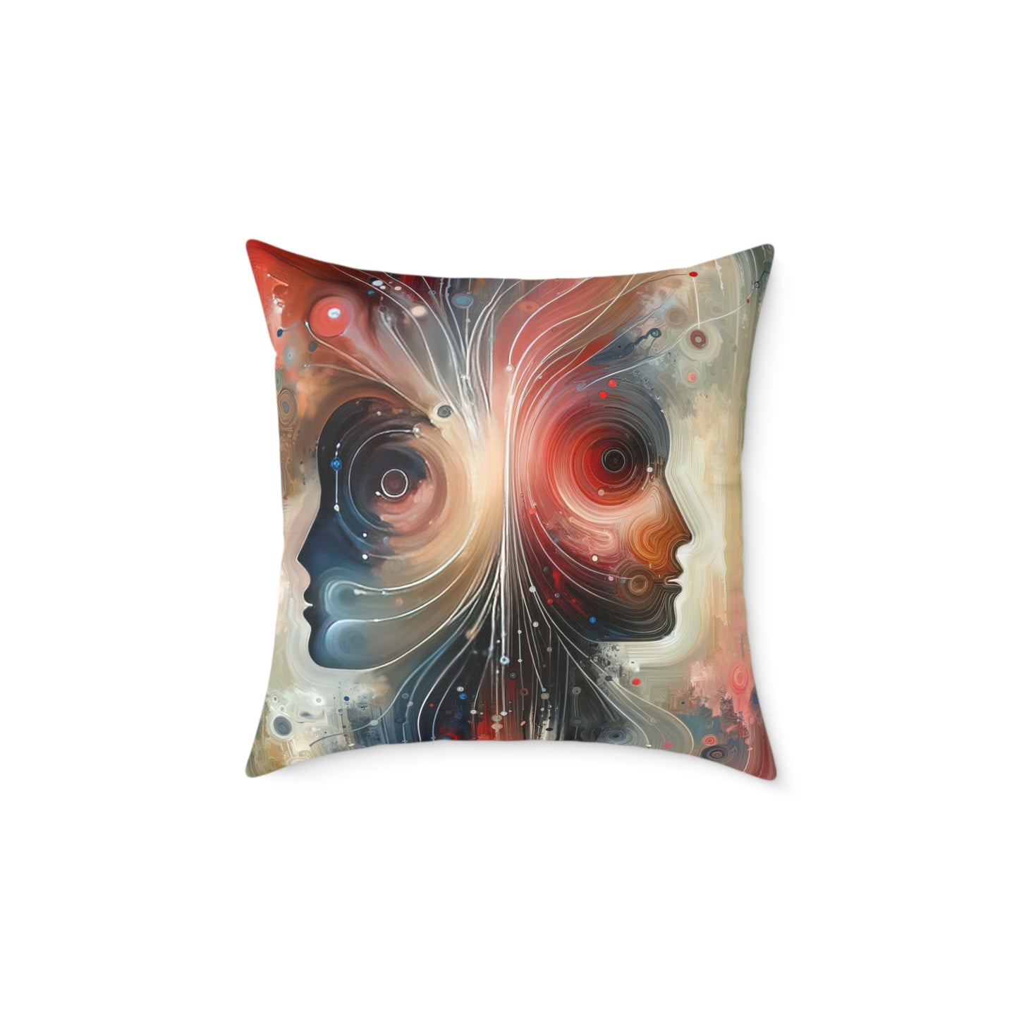 Empathetic Exchange Essence Spun Polyester Pillow
