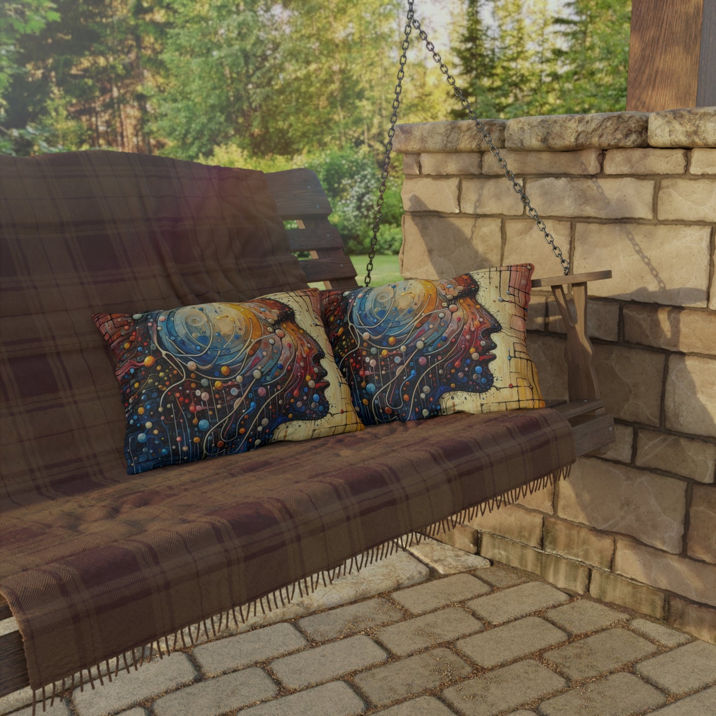 Empathy Unity Interaction Outdoor Pillows
