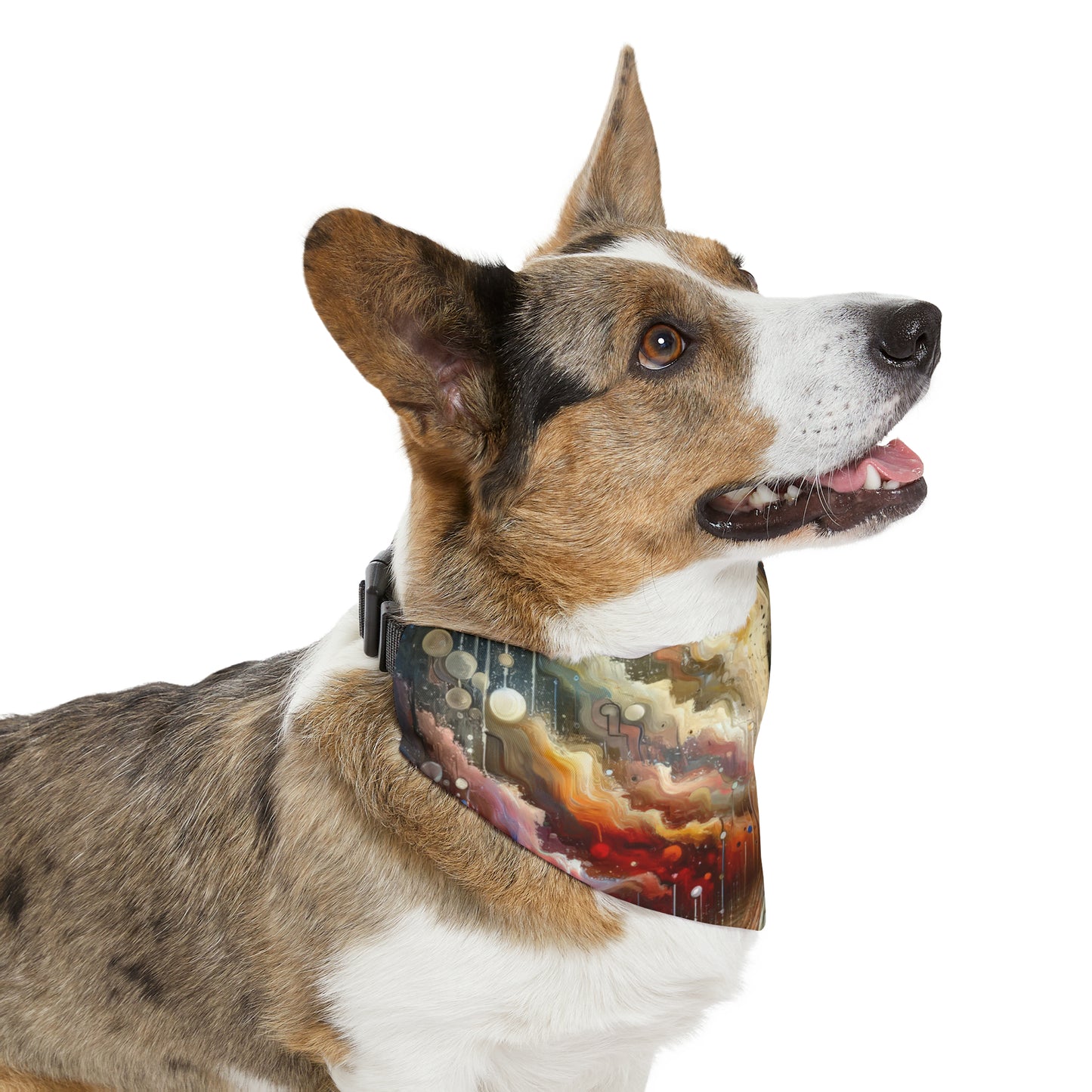 Linguistic Resonance Cascade Pet Bandana Collar