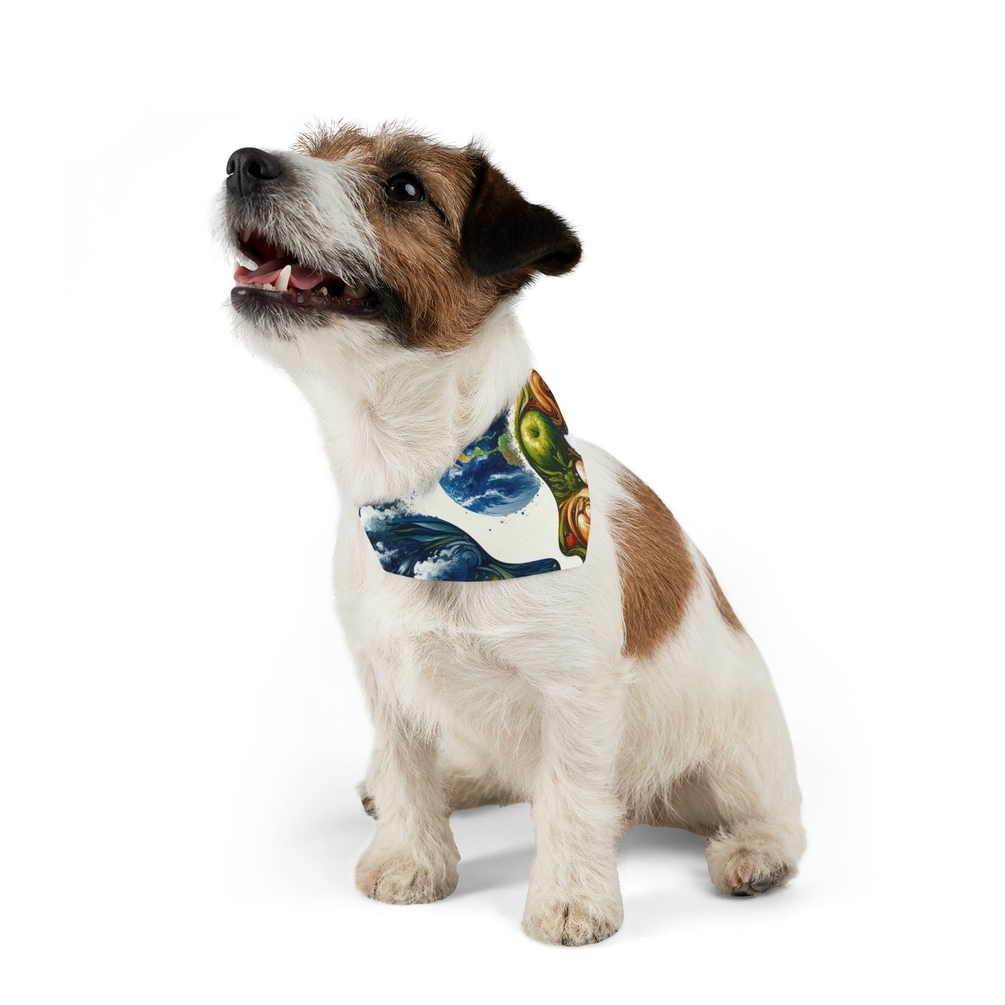 Earthly Dialogue Feast Pet Bandana Collar