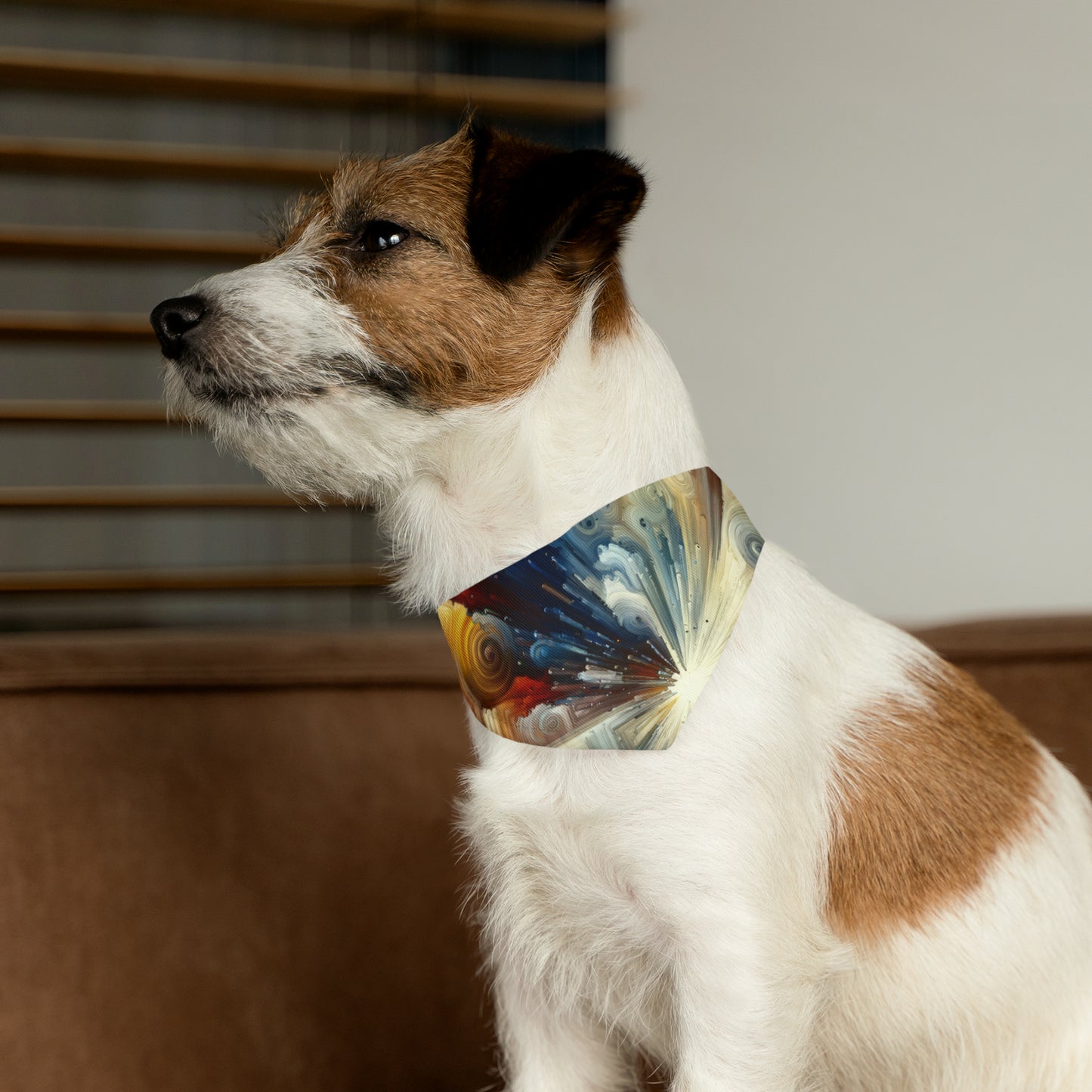 Memory Labyrinth Focus Pet Bandana Collar