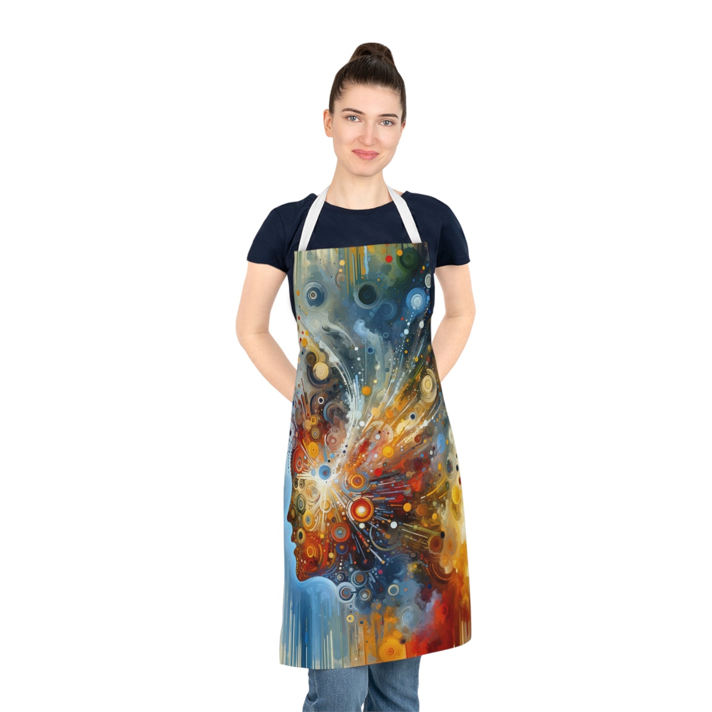 Desire Visualization Tachism Adult Apron (AOP)
