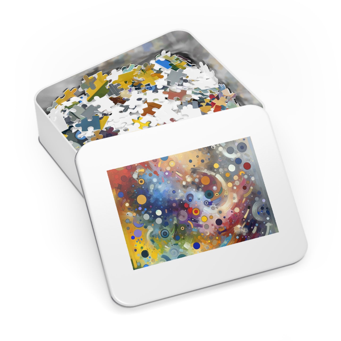 Humorous Unified Tachism Jigsaw Puzzle (30, 110, 252, 500,1000-Piece)