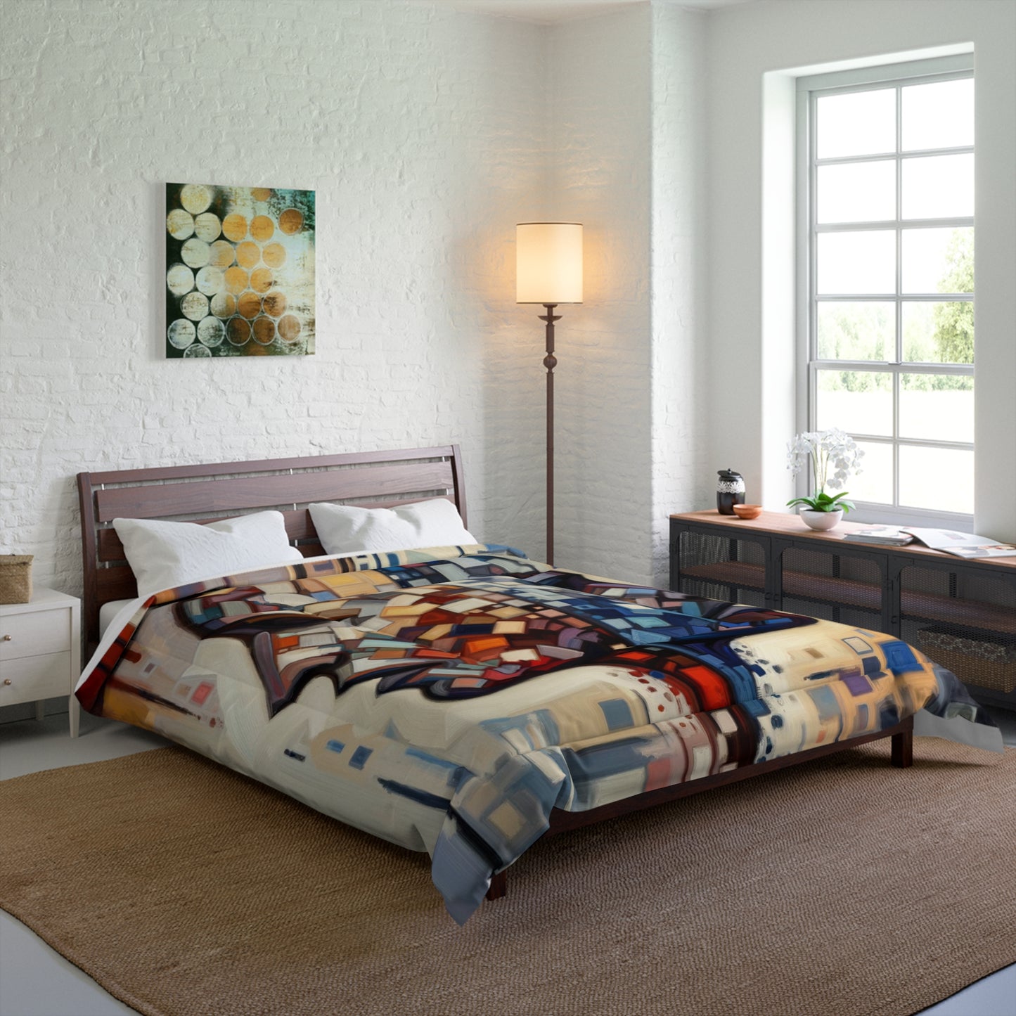 Identity Tachism Intersection Comforter