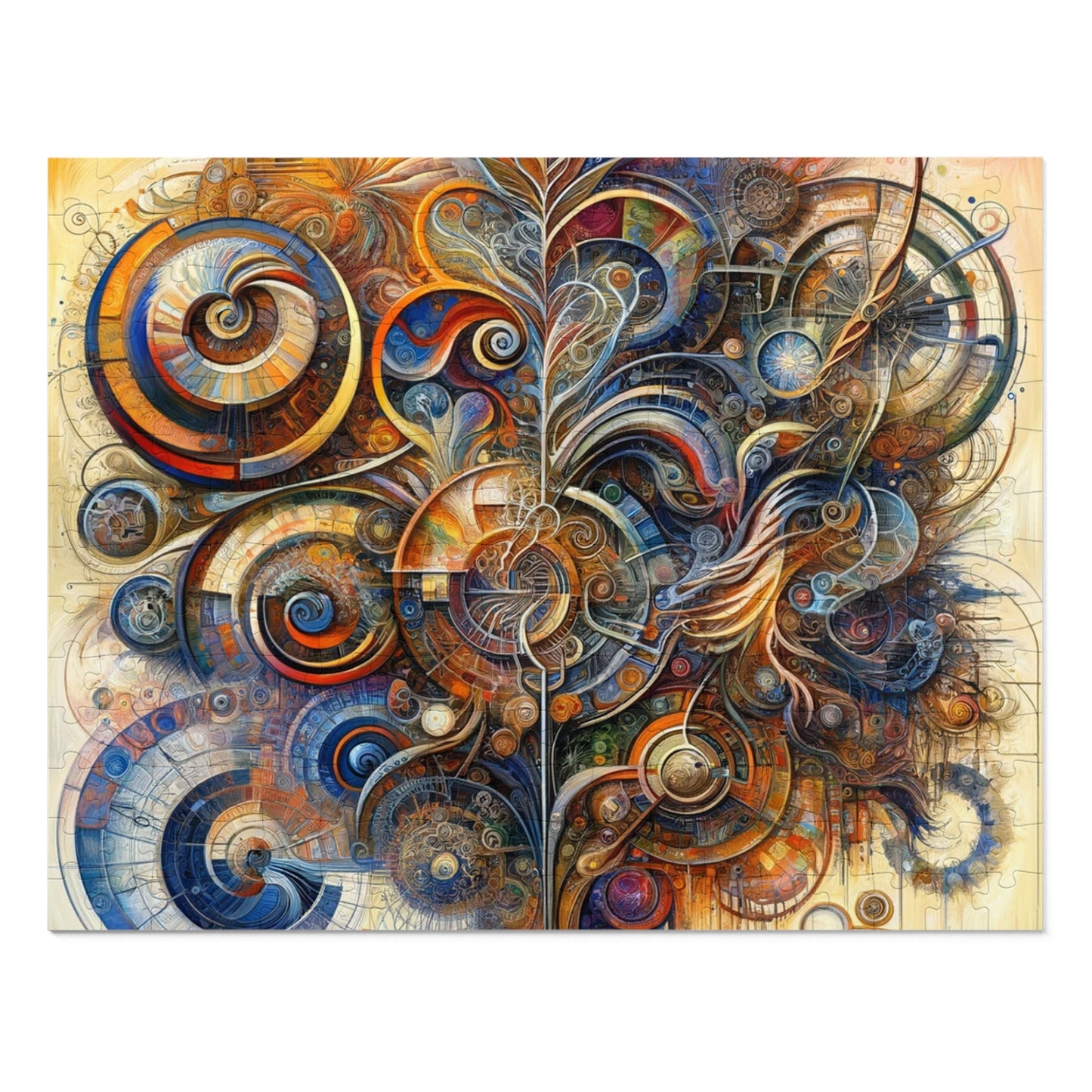 Ethos Web Abstract Jigsaw Puzzle (30, 110, 252, 500,1000-Piece)