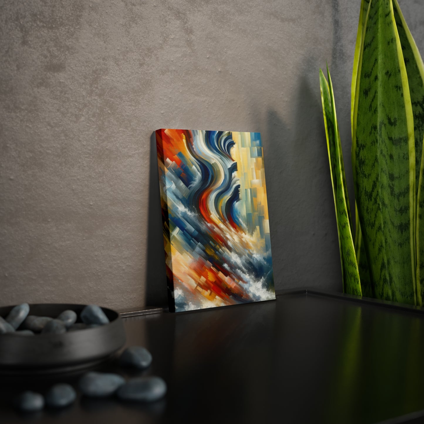 Persistence Force Abstract Canvas Photo Tile