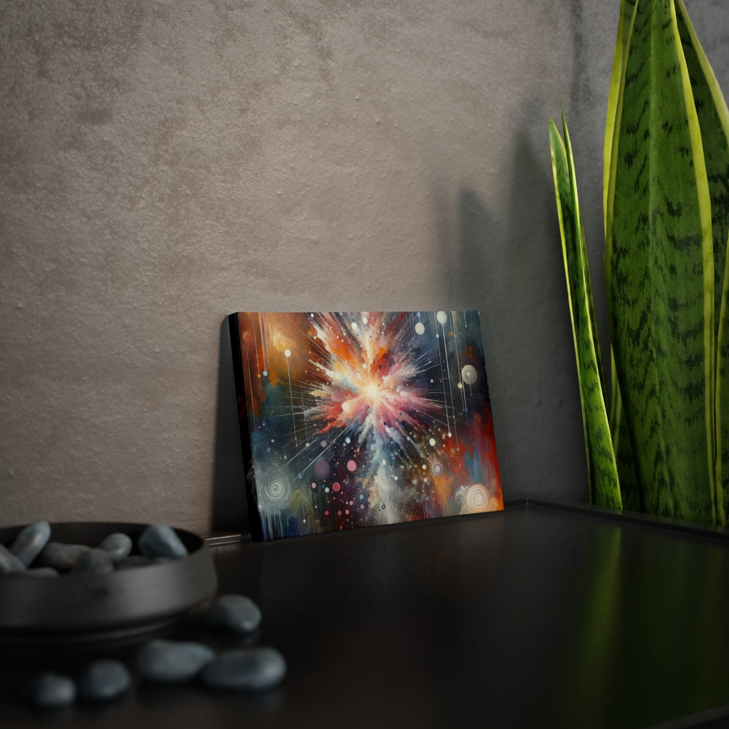 Galactic Mind Clarity Canvas Photo Tile