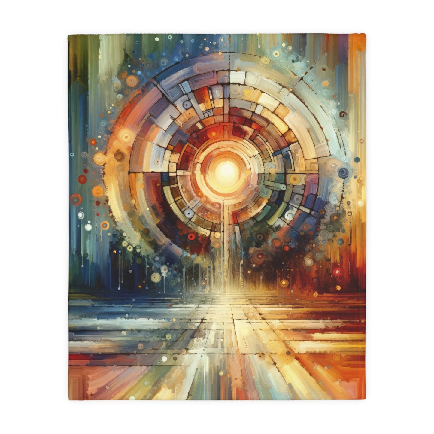Majestic Quest Aura Velveteen Microfiber Blanket (Two-sided print)
