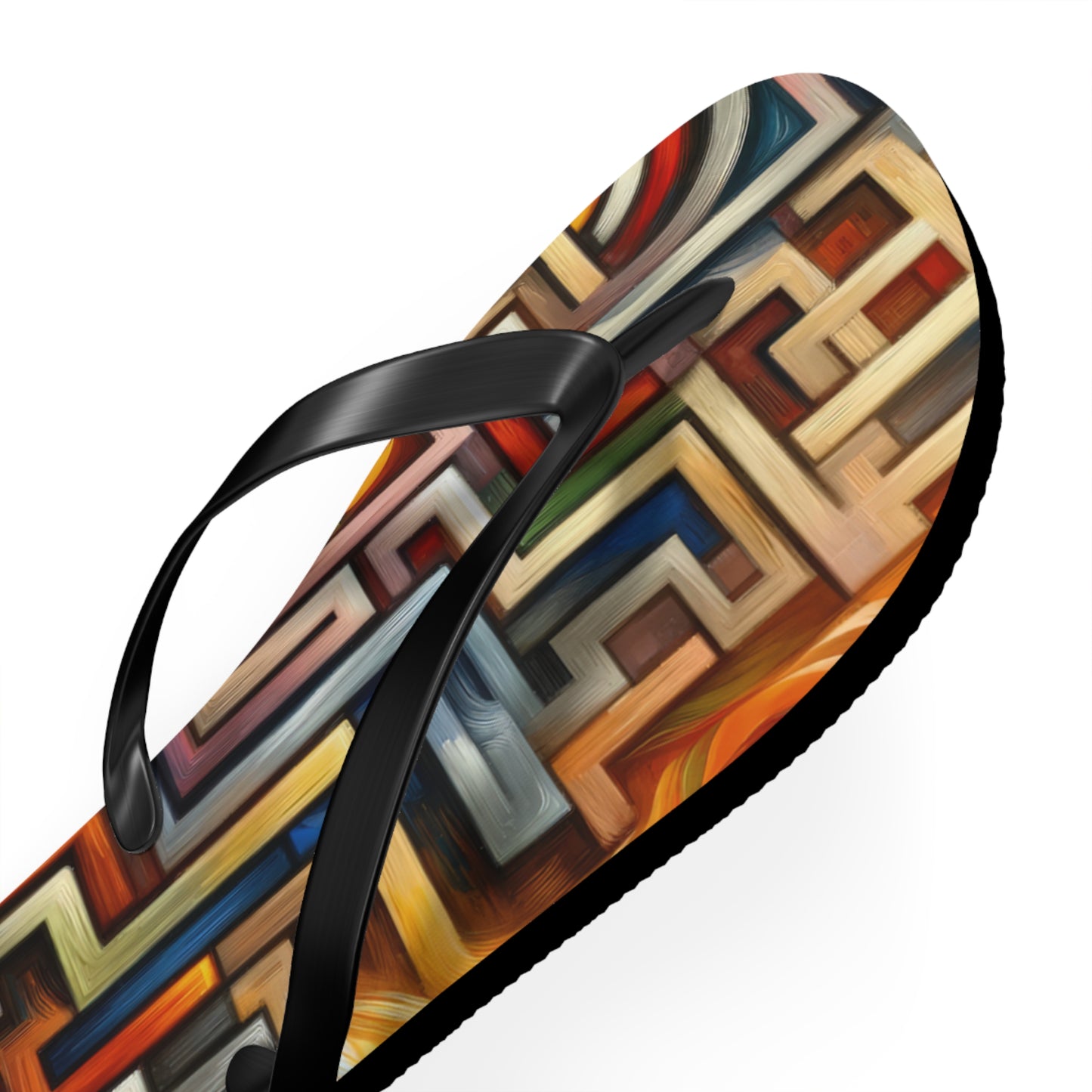 Labyrinthine Love Choices Flip Flops