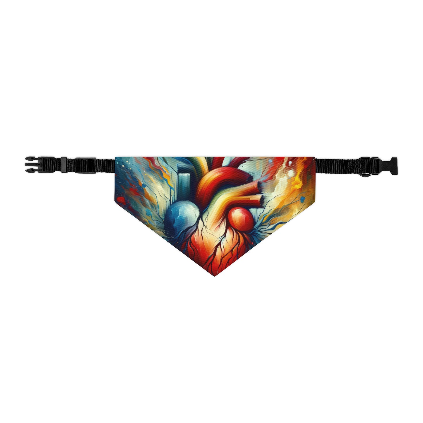 Humanity Heart Unveiled Pet Bandana Collar