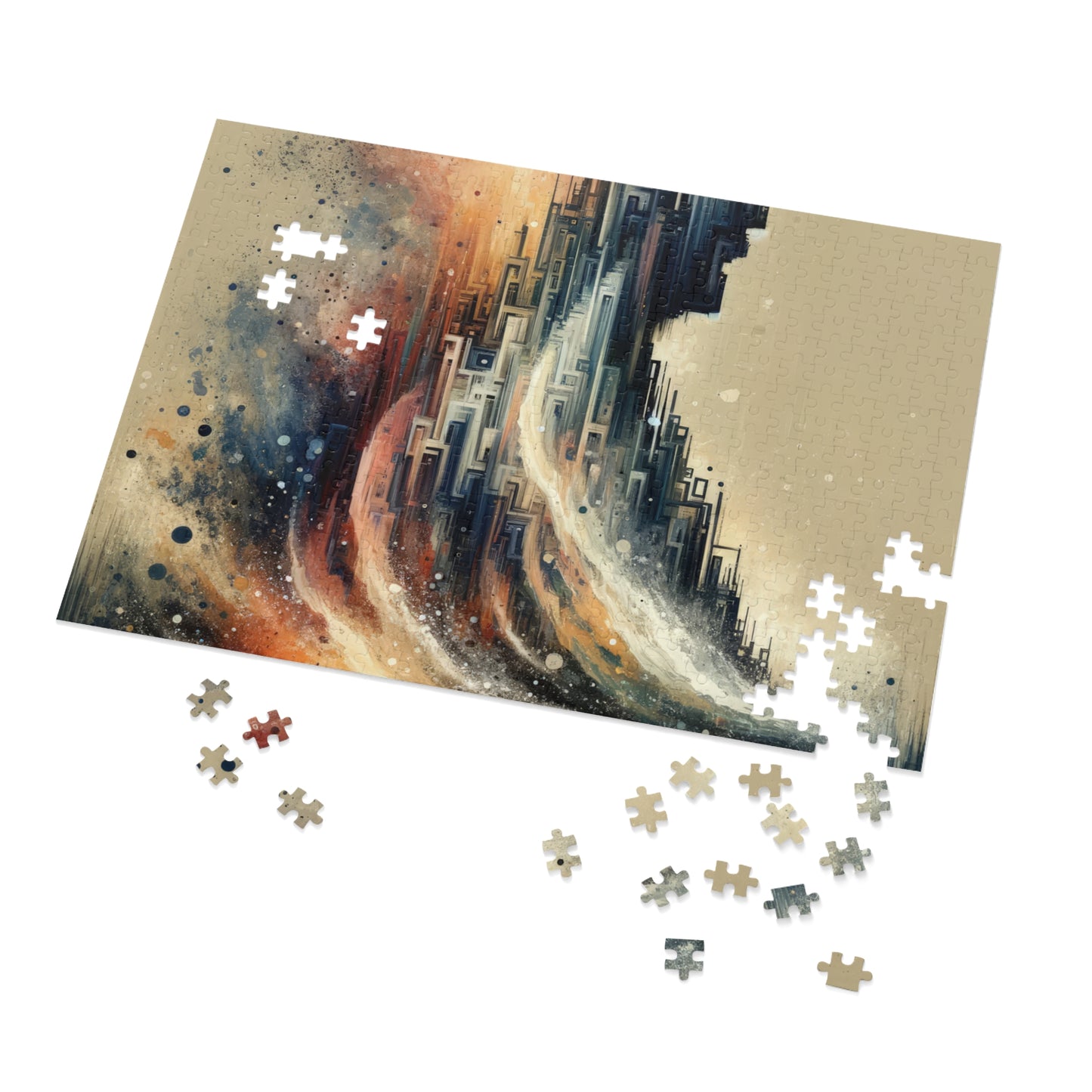Enduring Echoes Resonance Jigsaw Puzzle (30, 110, 252, 500,1000-Piece)