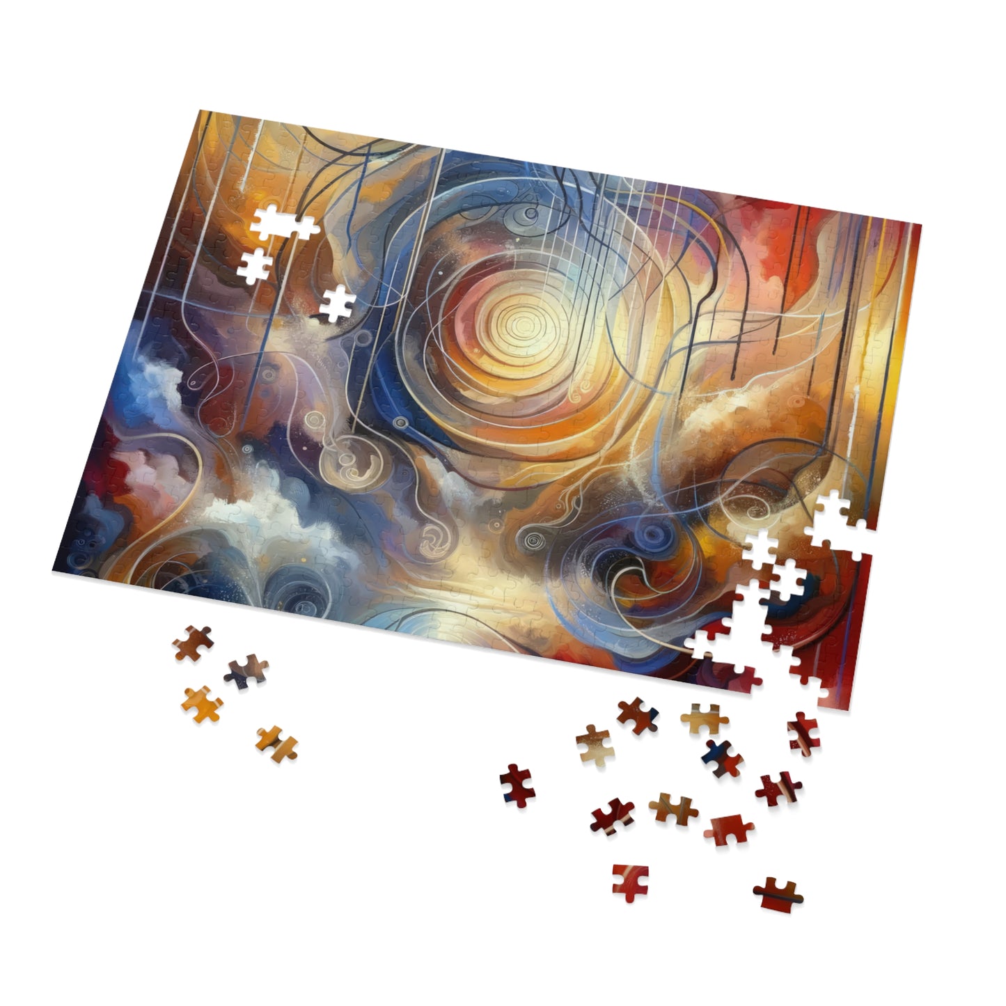 Presence Anchored Tachism Jigsaw Puzzle (30, 110, 252, 500,1000-Piece)