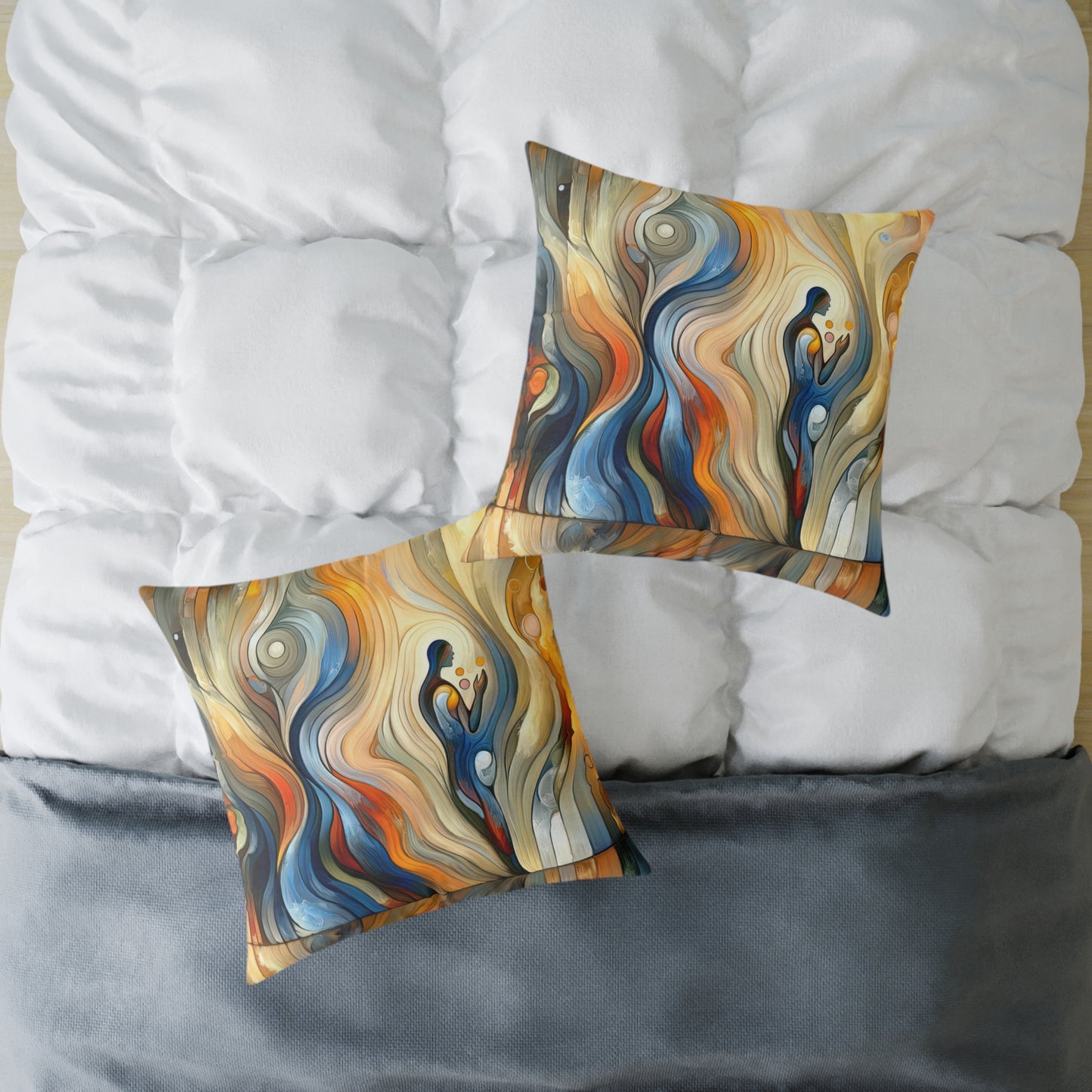 Self Embrace Benevolence Spun Polyester Pillow