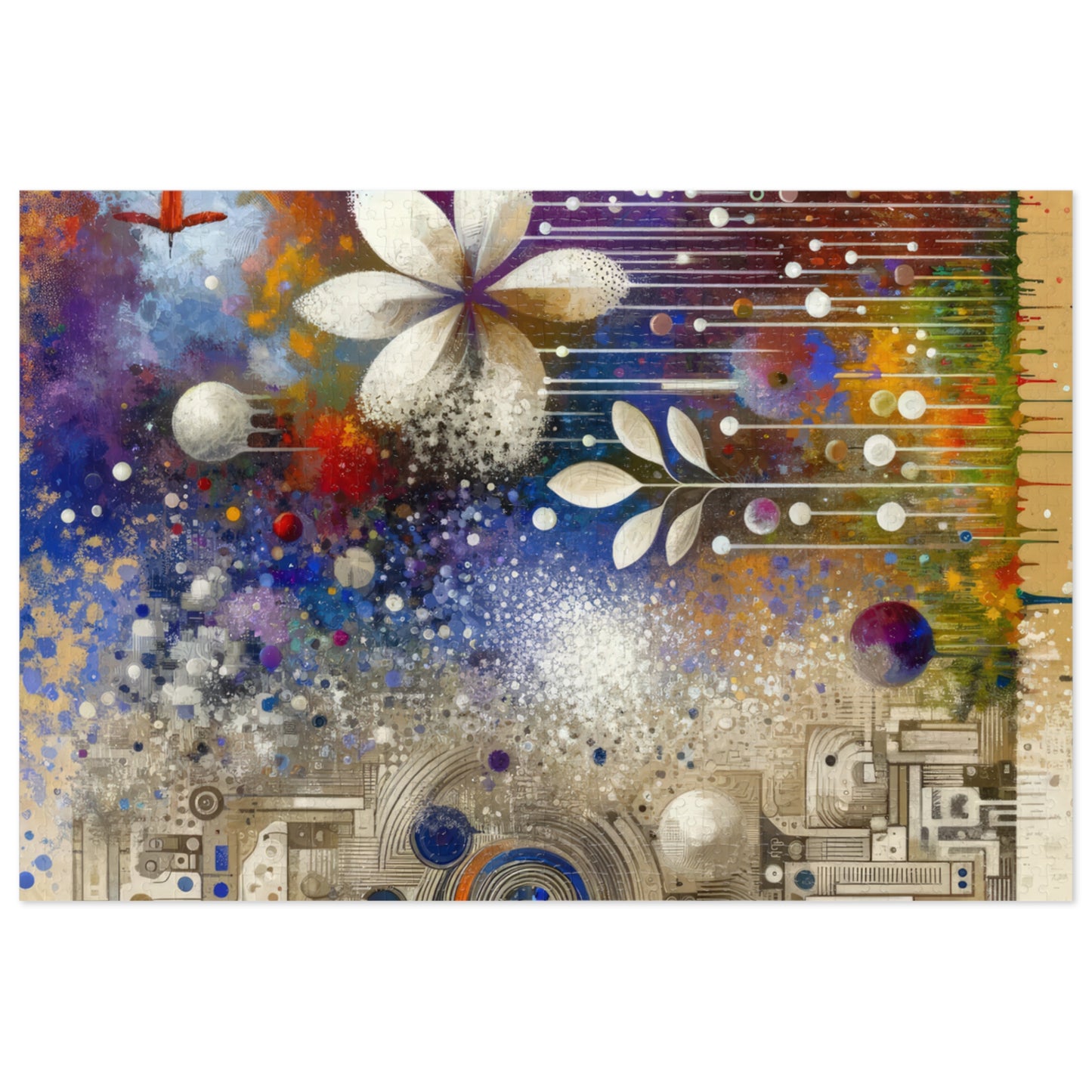 Inner Algorithm Synthesis Jigsaw Puzzle (30, 110, 252, 500,1000-Piece)