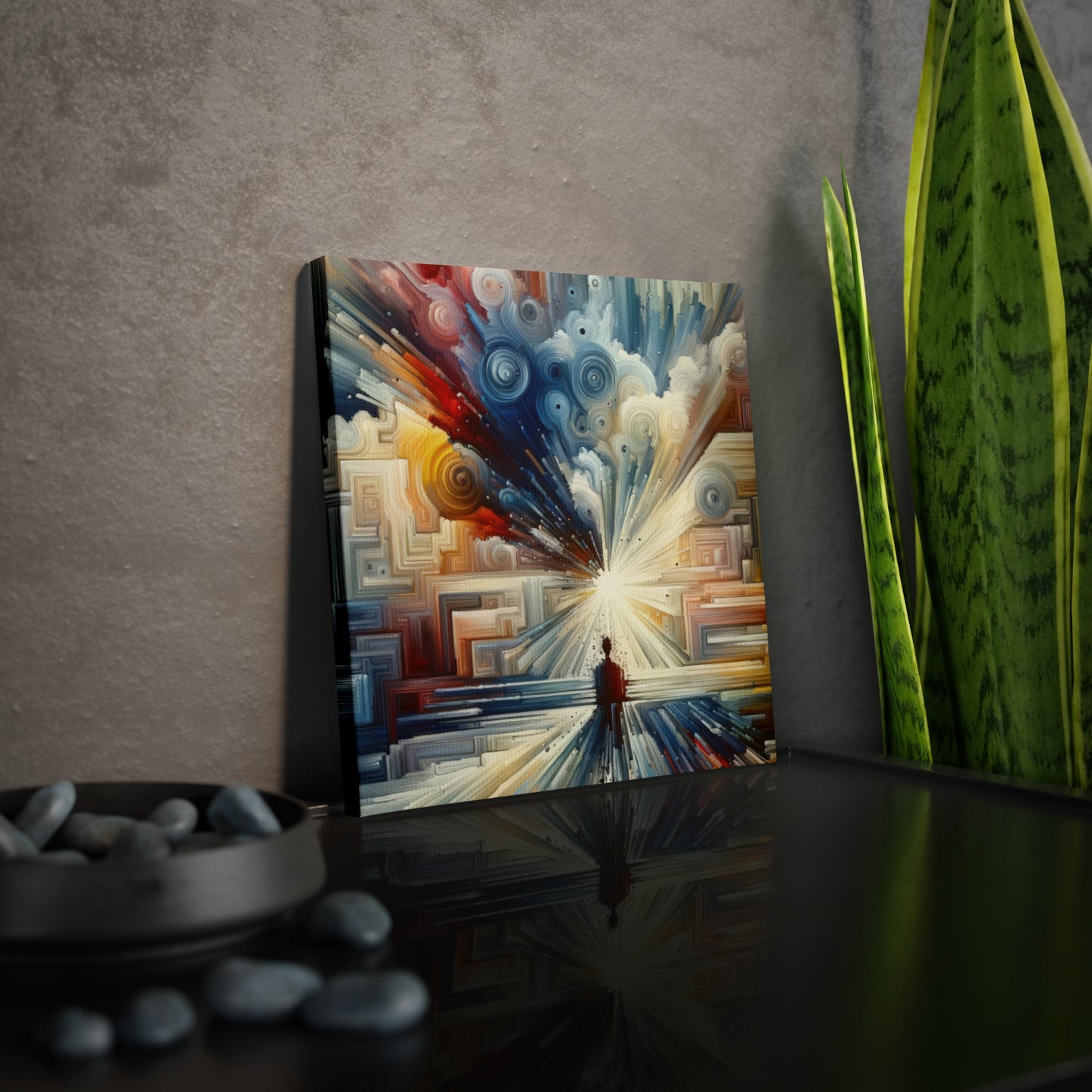 Memory Labyrinth Focus Canvas Photo Tile