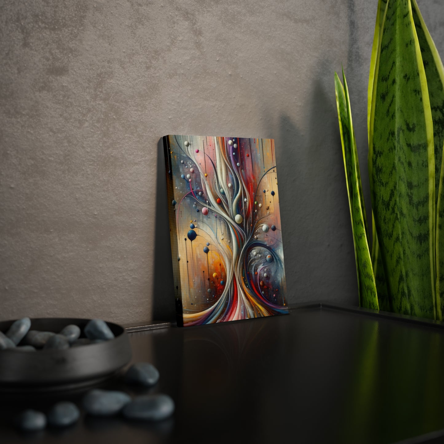 Invisible Threads Influence Canvas Photo Tile