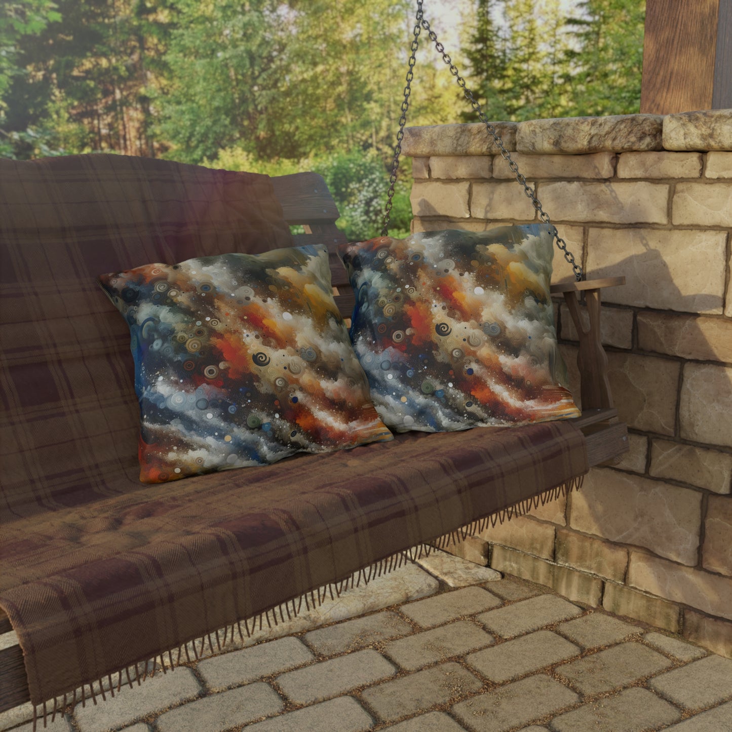 Crescendo Duration Symphony Outdoor Pillows