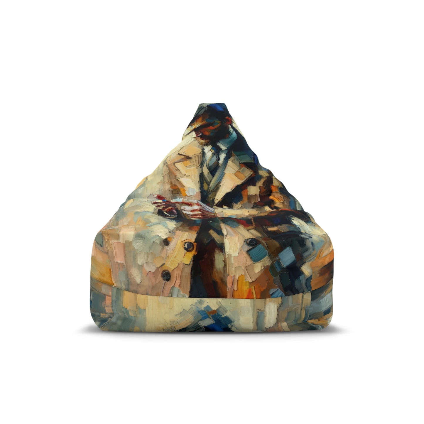 Urban Tachism Encounter Bean Bag Chair Cover