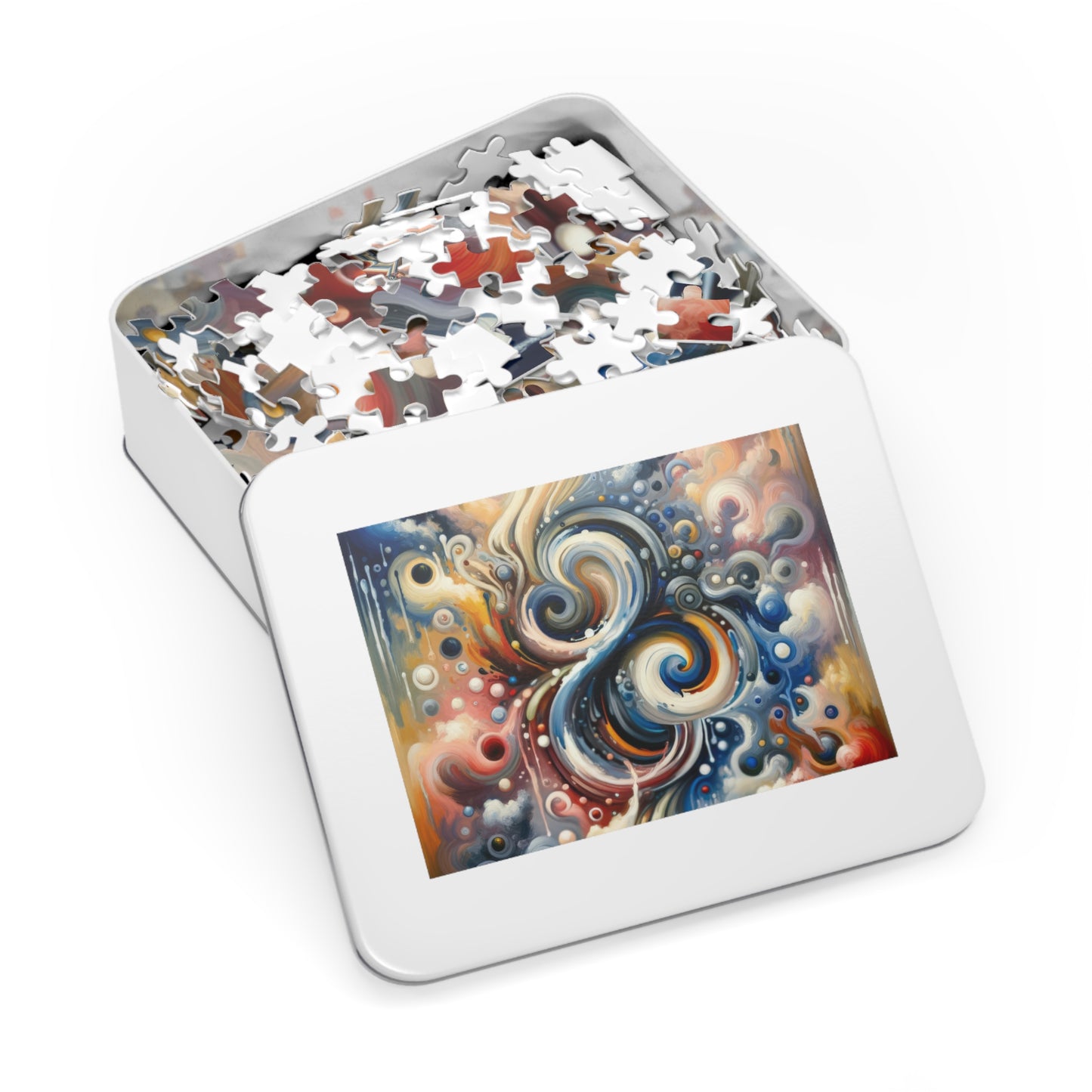 Paradoxical Embrace Tachism Jigsaw Puzzle (30, 110, 252, 500,1000-Piece)