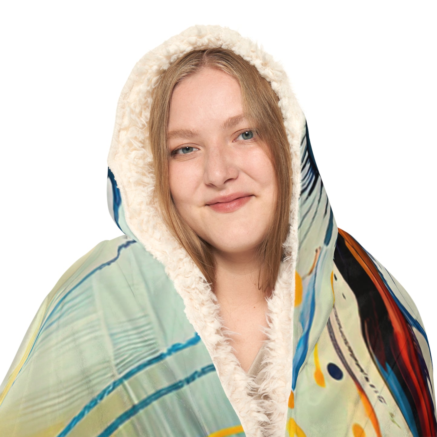 Expressive Dance Reflection Snuggle Blanket