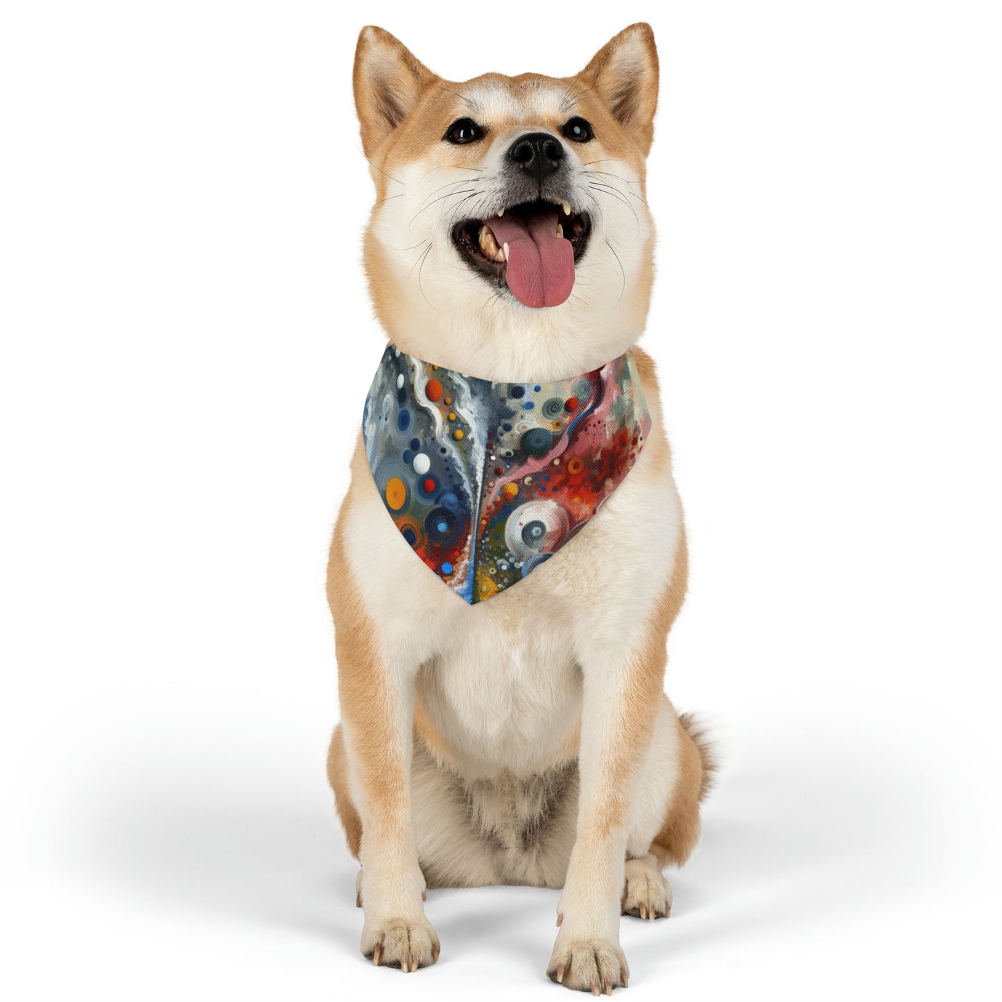 Unity Duality Abstraction Pet Bandana Collar