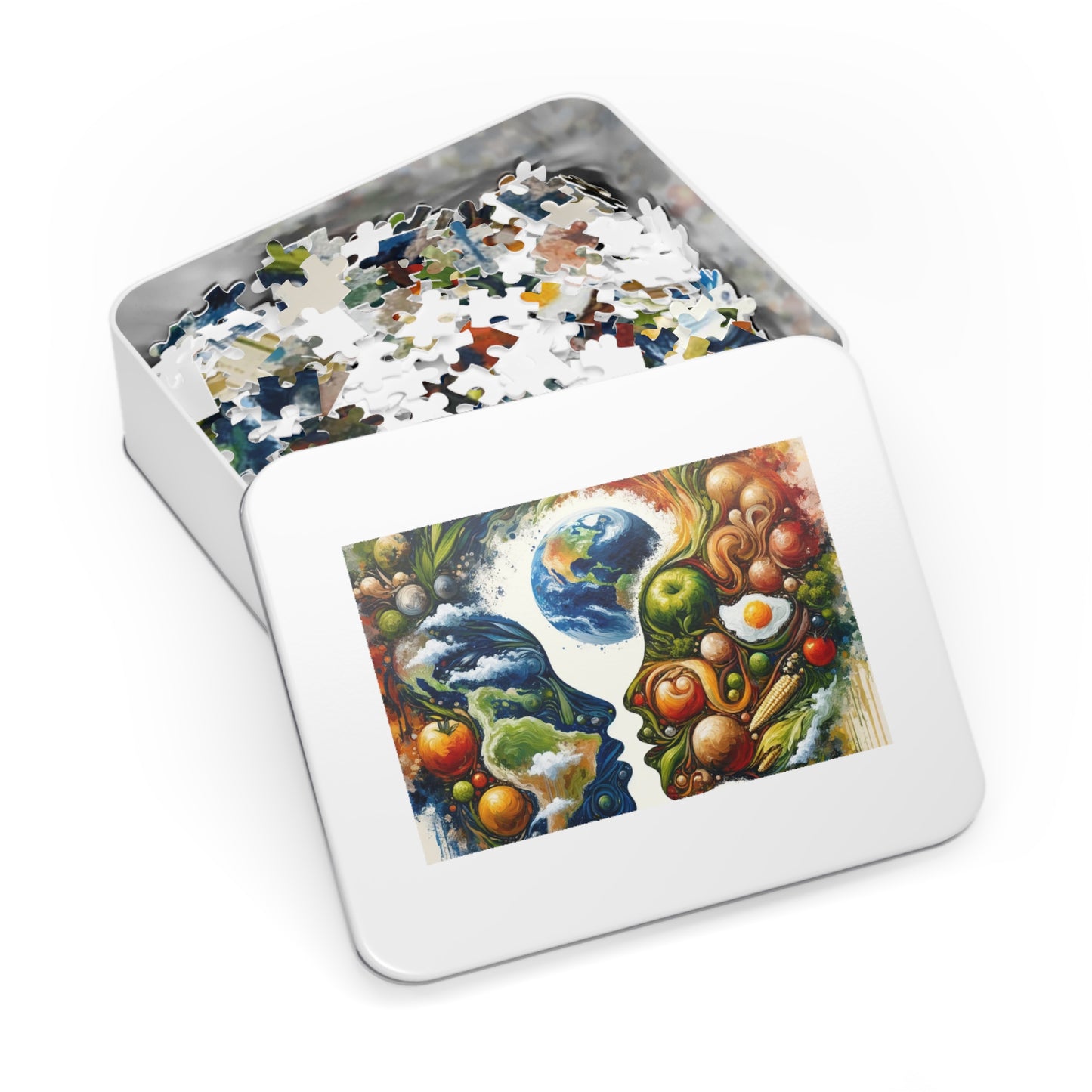 Earthly Dialogue Feast Jigsaw Puzzle (30, 110, 252, 500,1000-Piece)