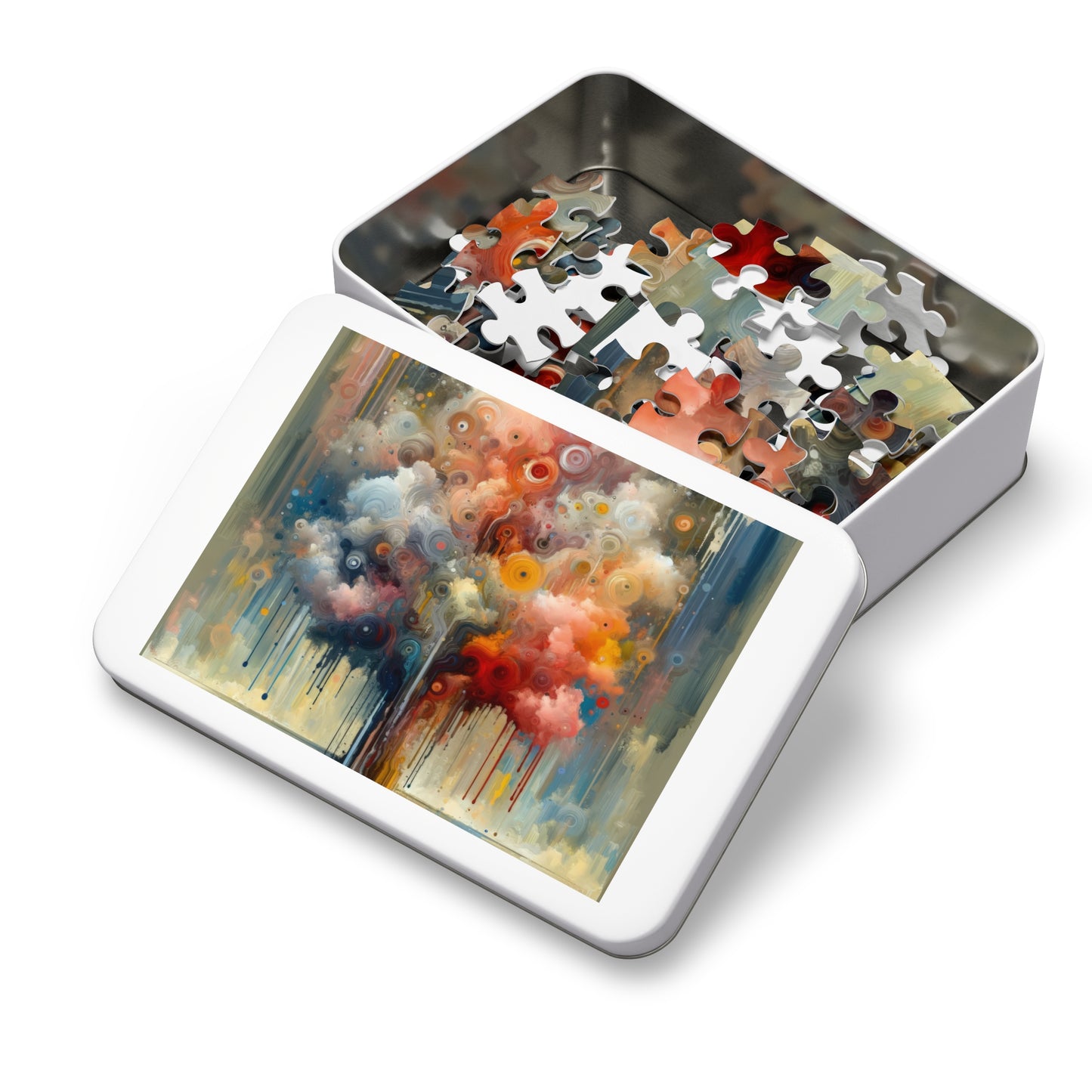 Abstract Beliefs Reflection Jigsaw Puzzle (30, 110, 252, 500,1000-Piece)