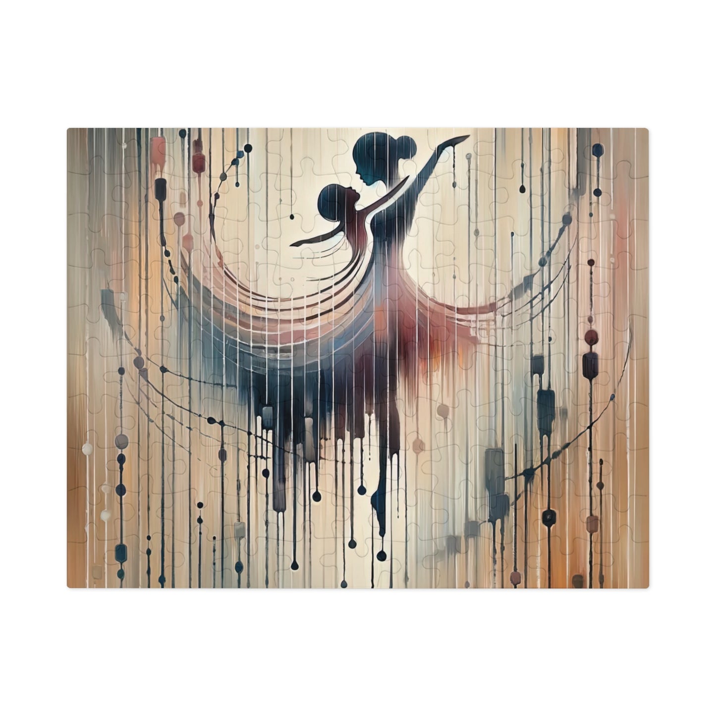 Rhythmic Heart Dance Jigsaw Puzzle (30, 110, 252, 500,1000-Piece)