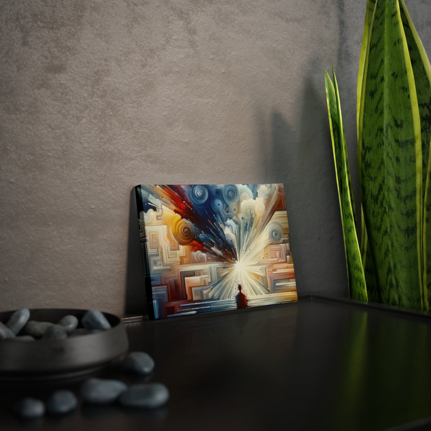 Memory Labyrinth Focus Canvas Photo Tile