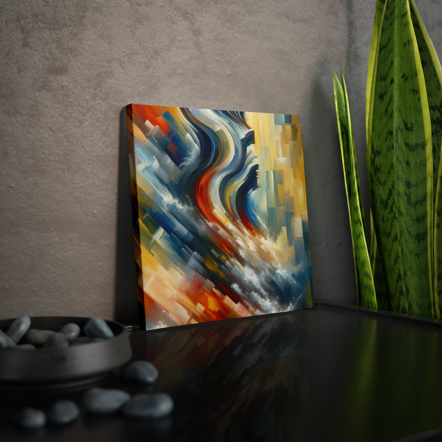 Persistence Force Abstract Canvas Photo Tile