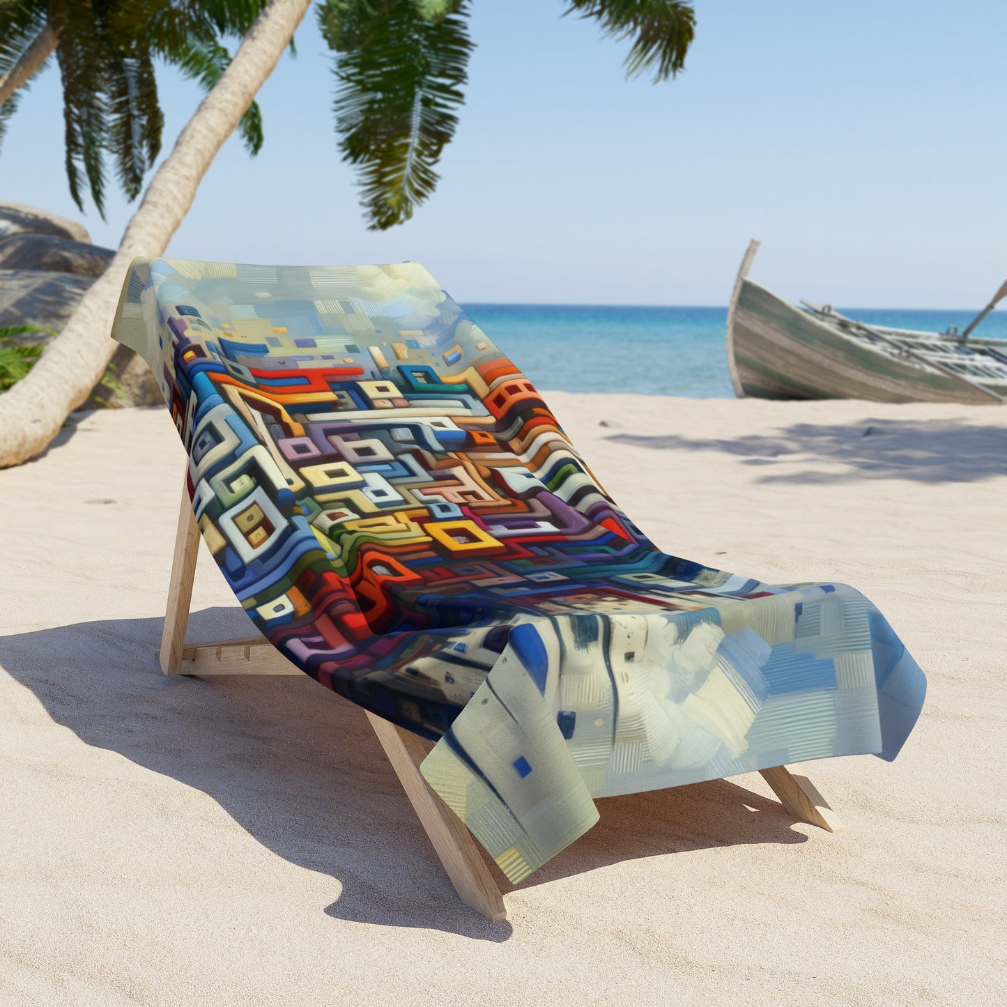 Architectural Endeavor Tapestry Beach Towel