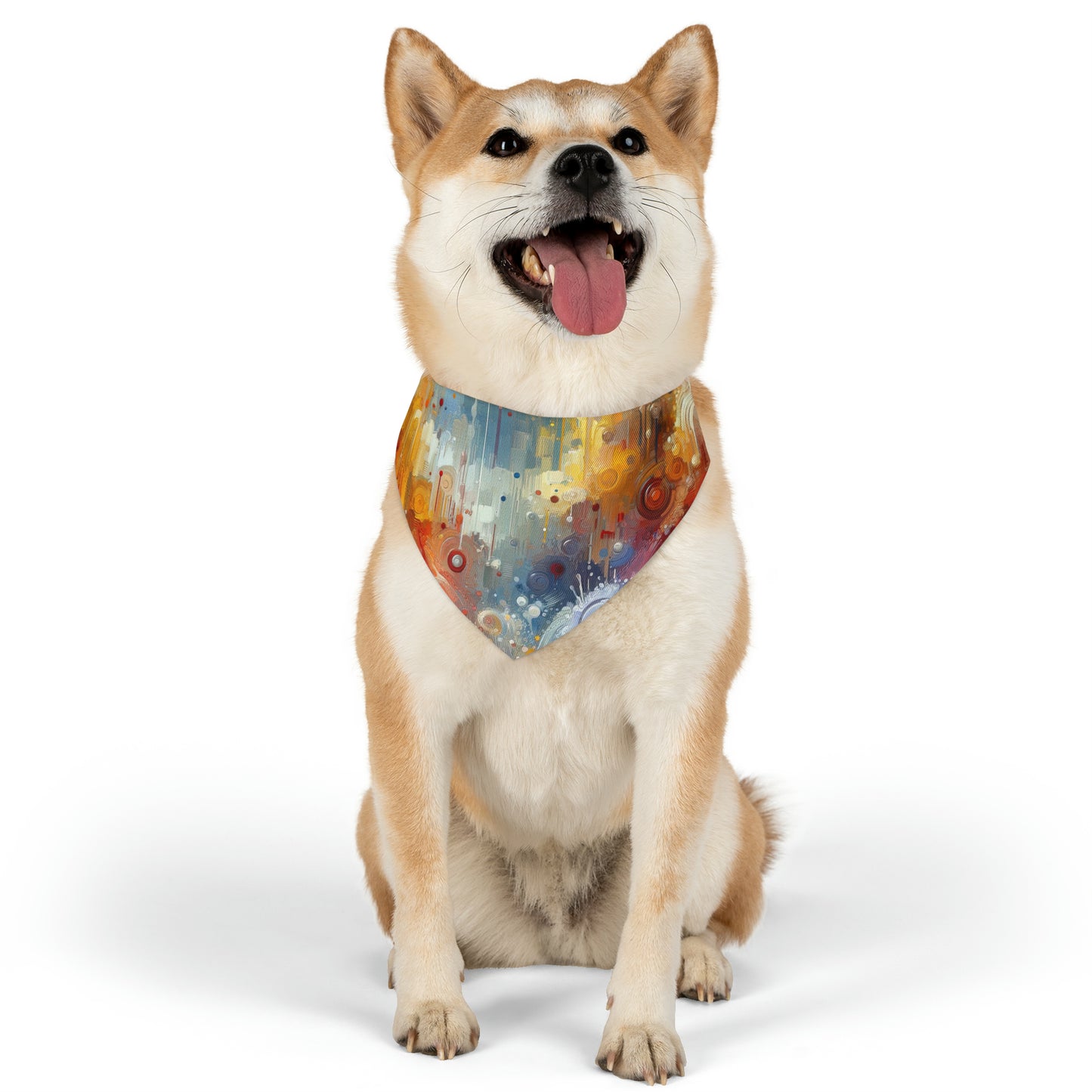 Joyous Effortless Exhale Pet Bandana Collar